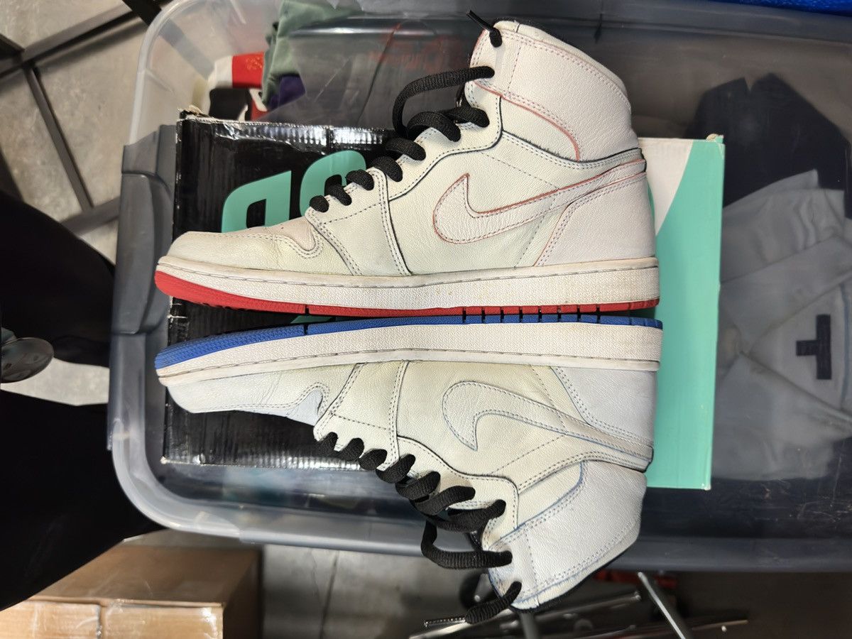 Jordan Brand Jordan Brand x Nike SB Air Jordan 1 Lance Mountain (White) Size US 10.5 / EU 43-44 - 4 Thumbnail