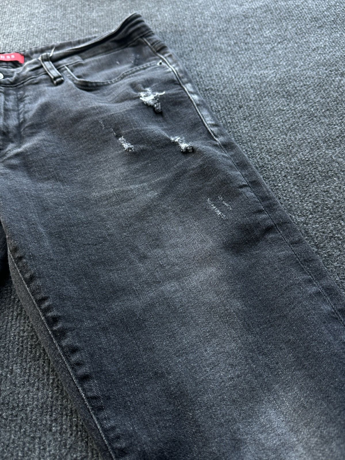 Guess SLIM🚨00S GUESS WITH LOGO MEN JEANS Y2K OPUIM Size US 32 / EU 48 - 6 Thumbnail