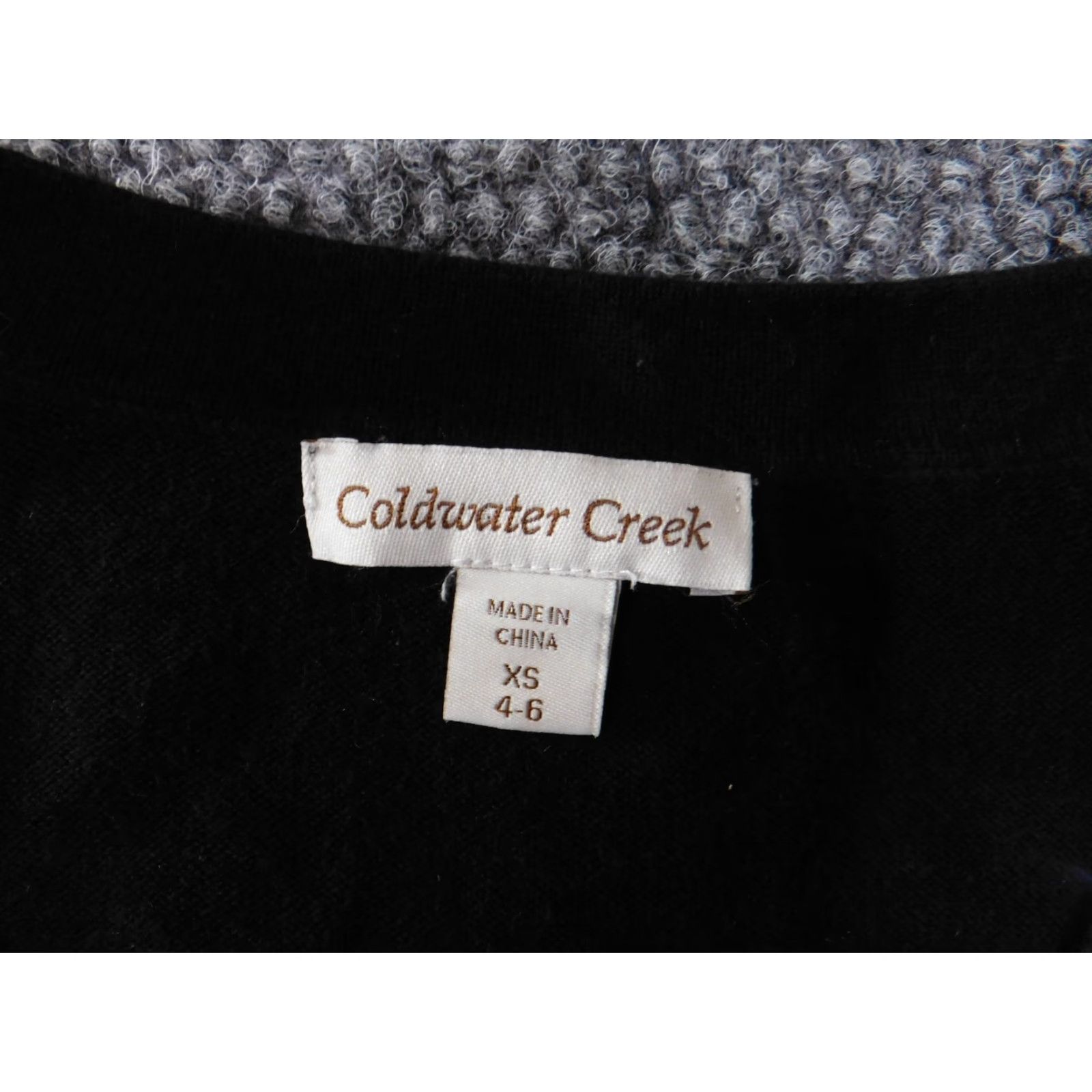 Coldwater Creek Coldwater Creek Sweater XS blue solid Crew Neck Long Sleeve Cotton Viscose Knitted Classic Cardigan Women Pullover All Seasons Size XS / US 0-2 / IT 36-38 - 4 Thumbnail