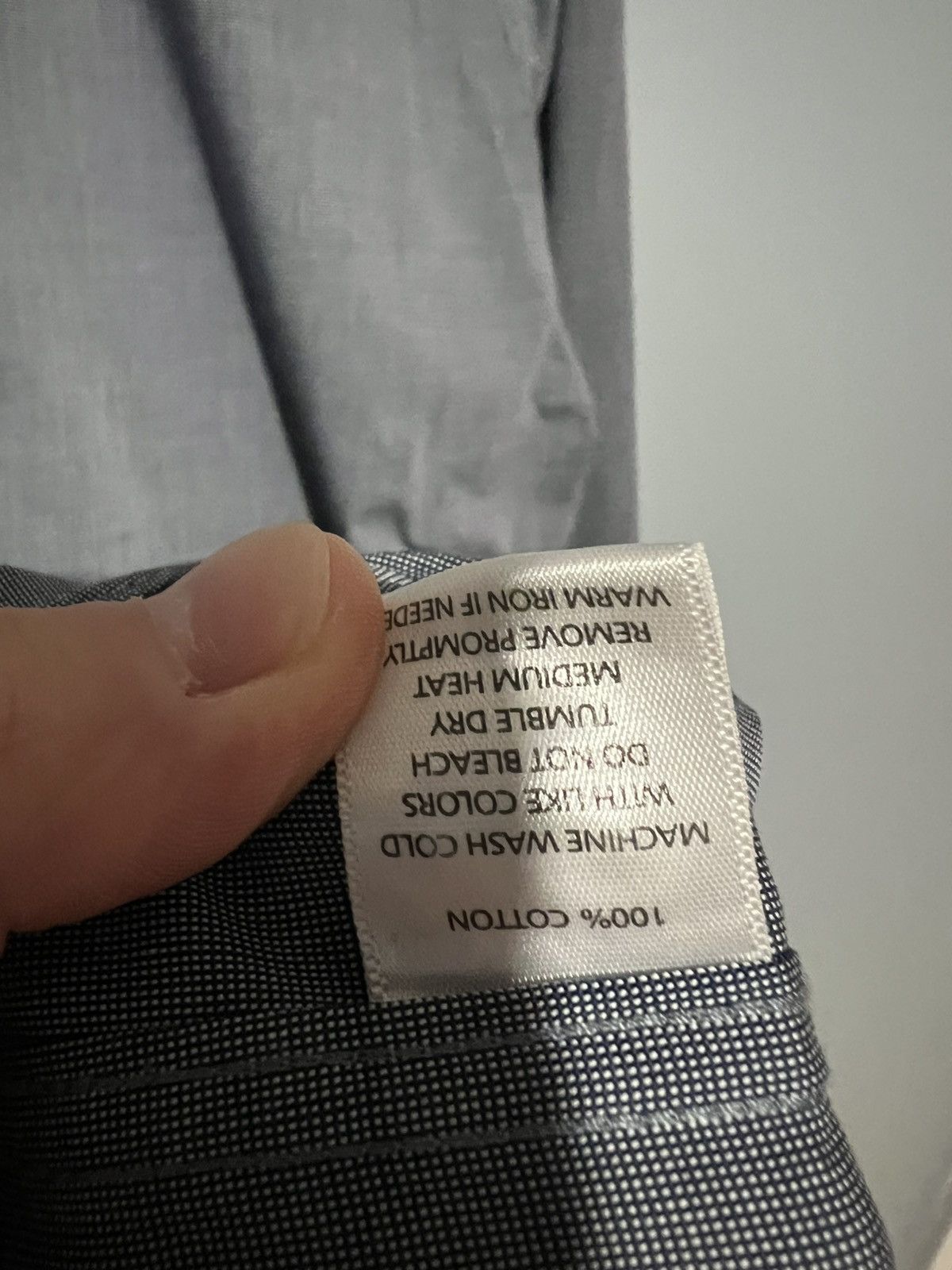 UNTUCKit UNTUCKIT Shirt Mens L Pio Cesare Wrinkle Free Button Up Gray Size US L / EU 52-54 / 3 - 8 Thumbnail