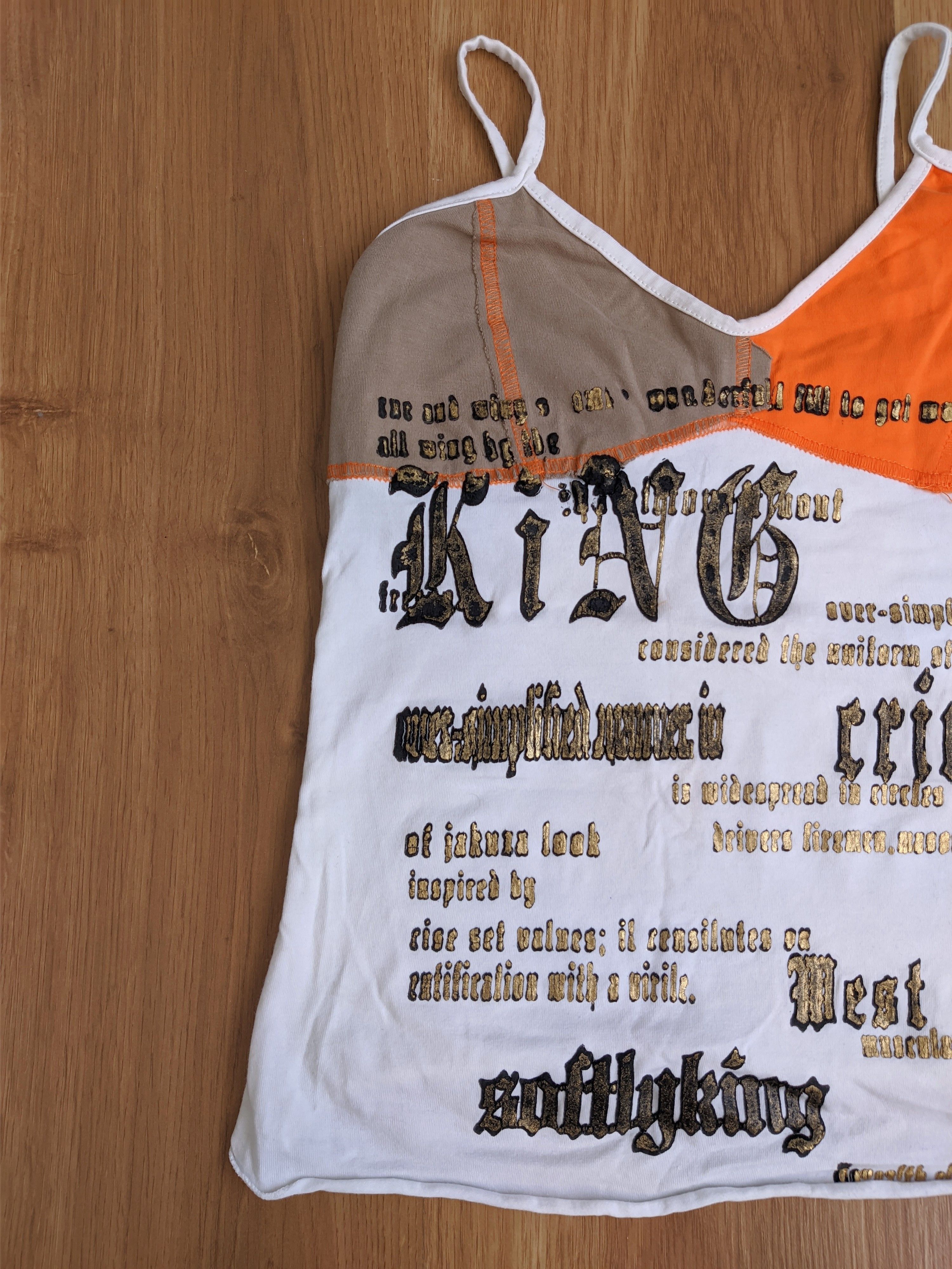 Hysteric Glamour Vintage tank top japanese y2k jean paul galtier style Size M / US 6-8 / IT 42-44 - 6 Thumbnail