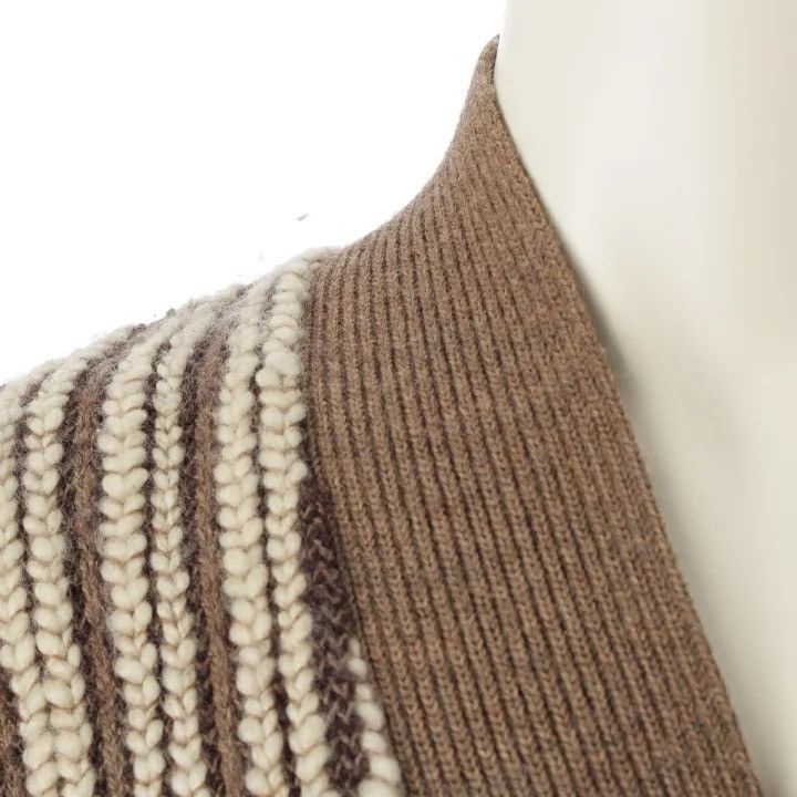 Issey Miyake ISSEY MIYAKE MEN 1980s Wool V-Neck Sweater Size US S / EU 44-46 / 1 - 5 Thumbnail