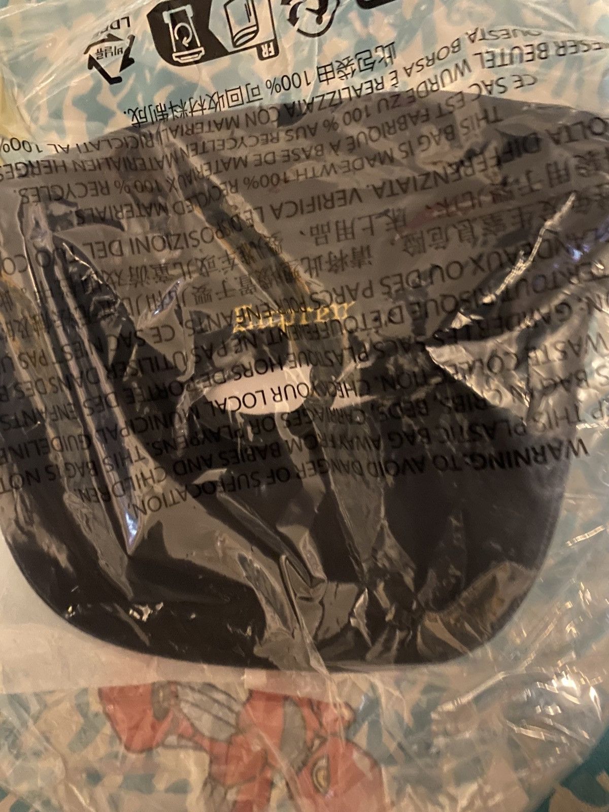 Supreme Supreme Bullion Dragon 6-Panel Black Size ONE SIZE - 6 Thumbnail