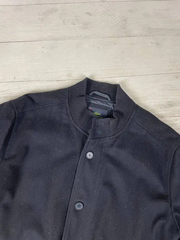 Lacoste Vintage Lacoste Wool Bomber Jacket Size US L / EU 52-54 / 3 - 2 Thumbnail