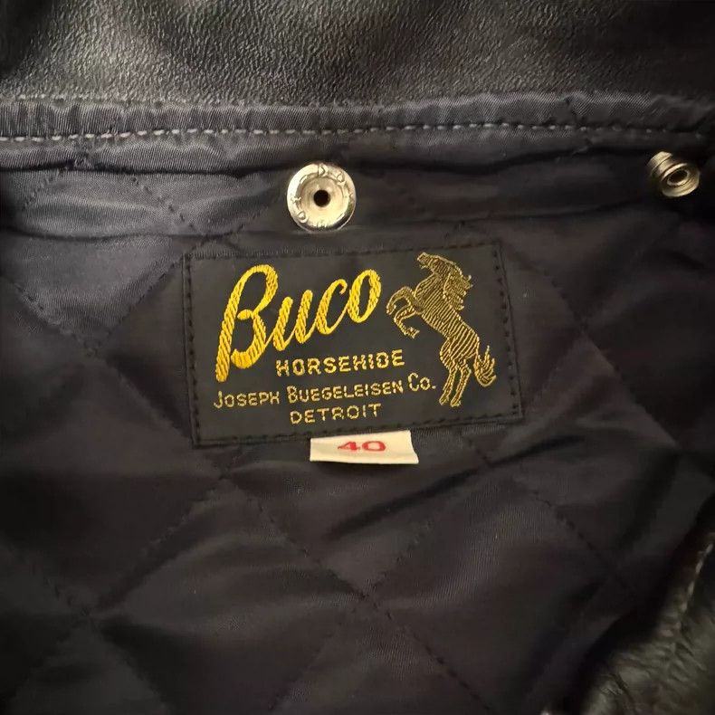 The Real McCoy's The Real McCoy'sBuco-J24 Cable-stayed Leather Motorcycle Ja Size US L / EU 52-54 / 3 - 5 Thumbnail
