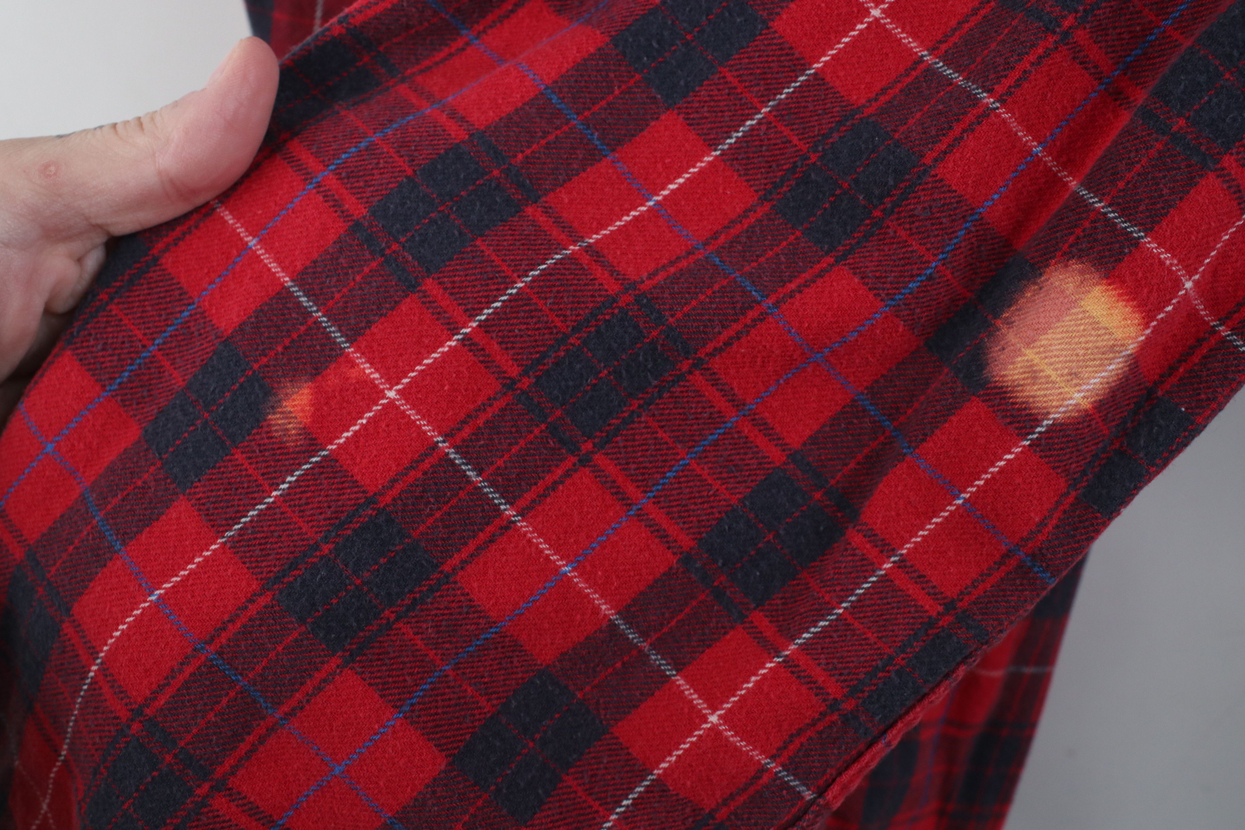 Carhartt Vintage 90s Y2K Carhartt Flannel Collared Button Shirt Plaid Size US XXL / EU 58 / 5 - 9 Thumbnail
