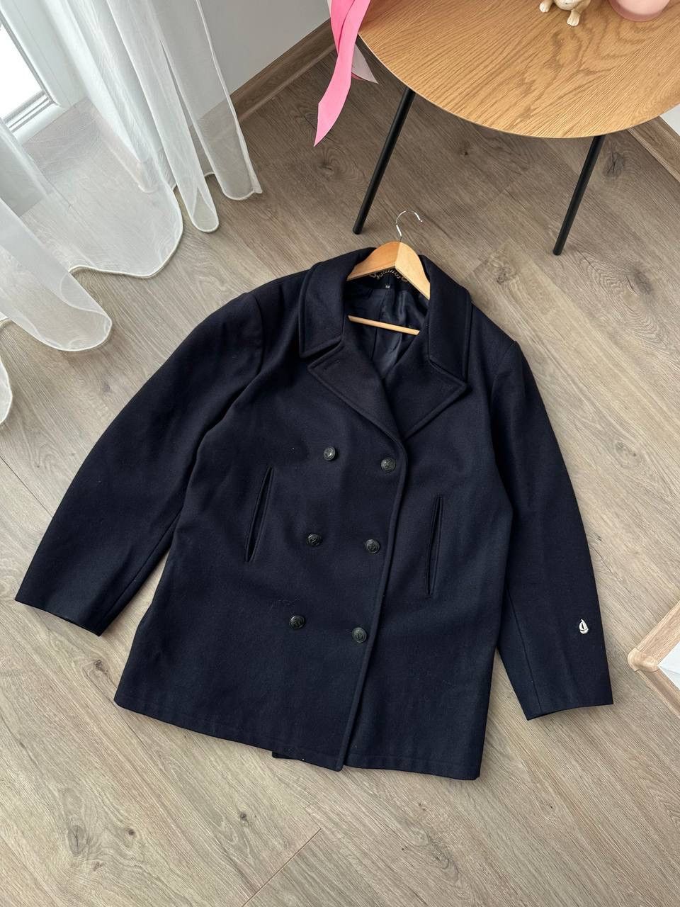 Japanese Brand × Vintage Vintage Japanese Michel Beaudouin Blue Coat Jacket Size US XL / EU 56 / 4 - 5 Thumbnail