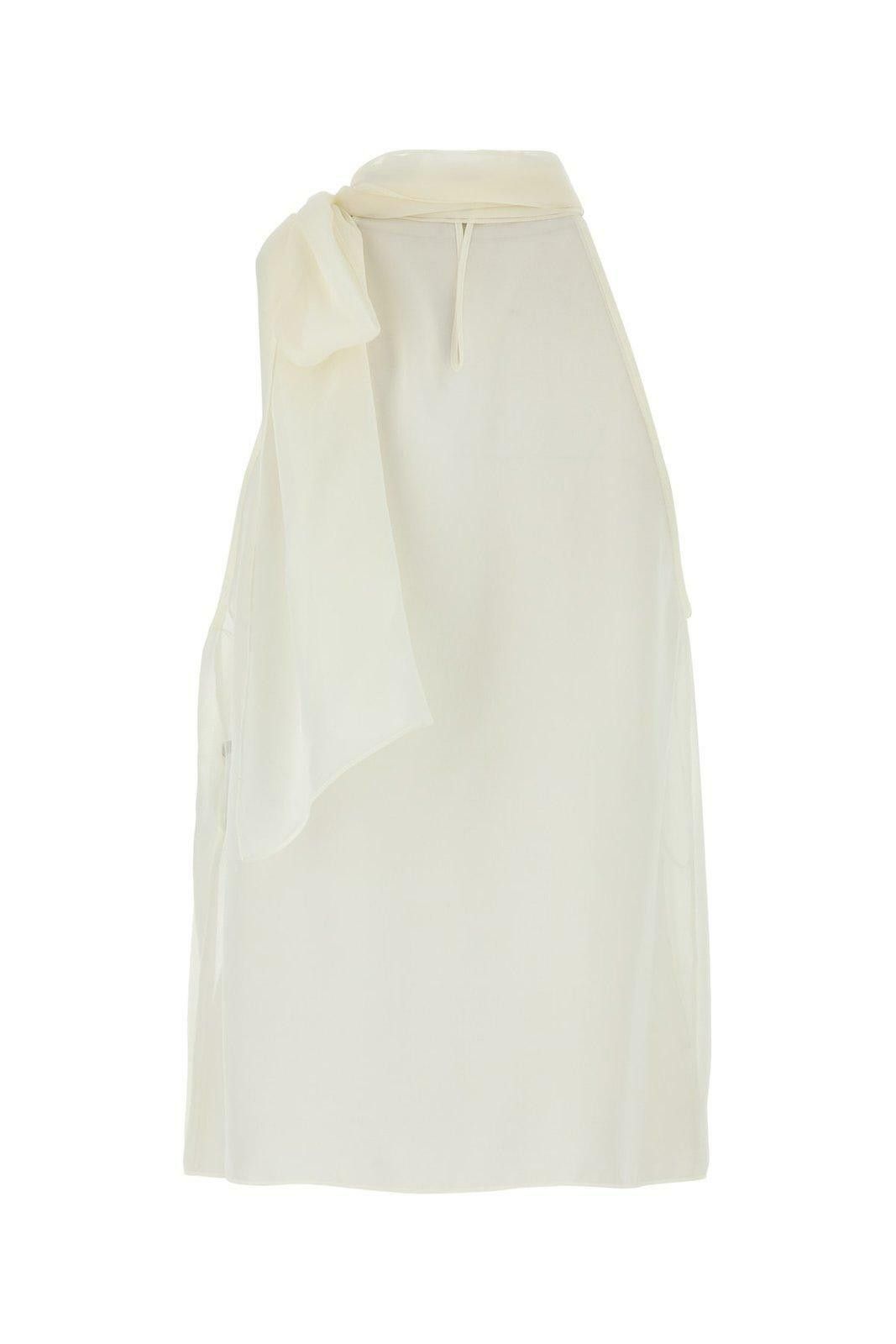 Tom Ford o1y0226 Blouse in Ivory Size M / US 6-8 / IT 42-44 - 2 Thumbnail