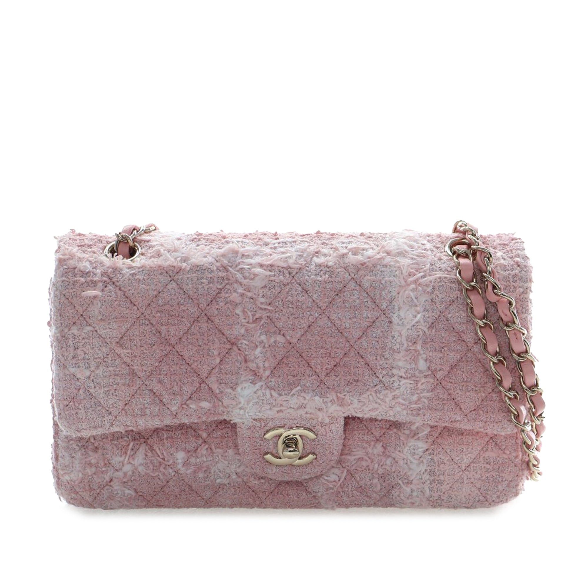 Chanel Medium Classic Tweed Double Flap Size ONE SIZE - 1 Thumbnail