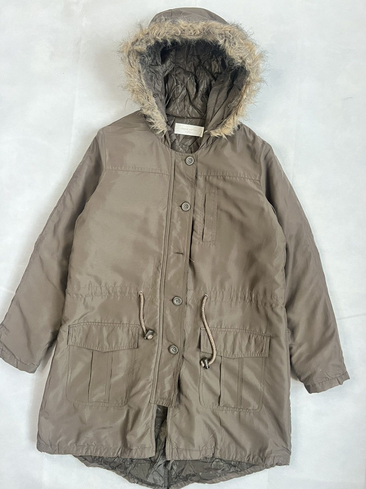 Japanese Brand Japanese Chocol Raffine Robe Racoon Fur Parkas Size US M / EU 48-50 / 2 - 11 Thumbnail