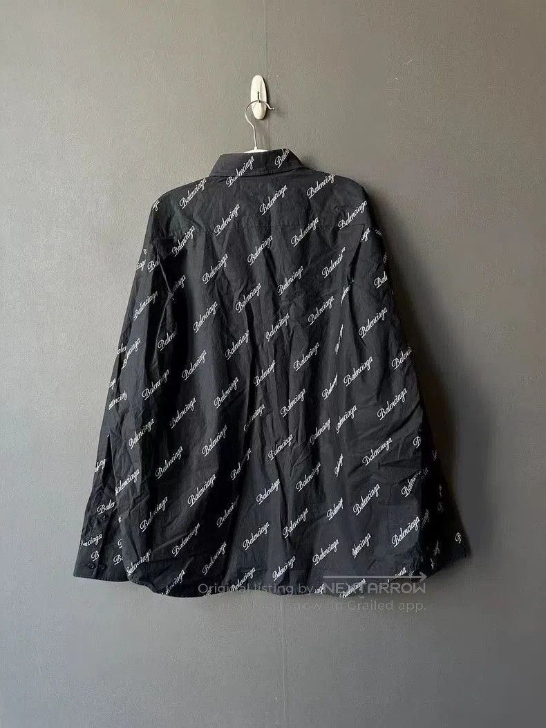 Balenciaga Balenciaga Full Logo Shirt. Size US S / EU 44-46 / 1 - 2 Thumbnail