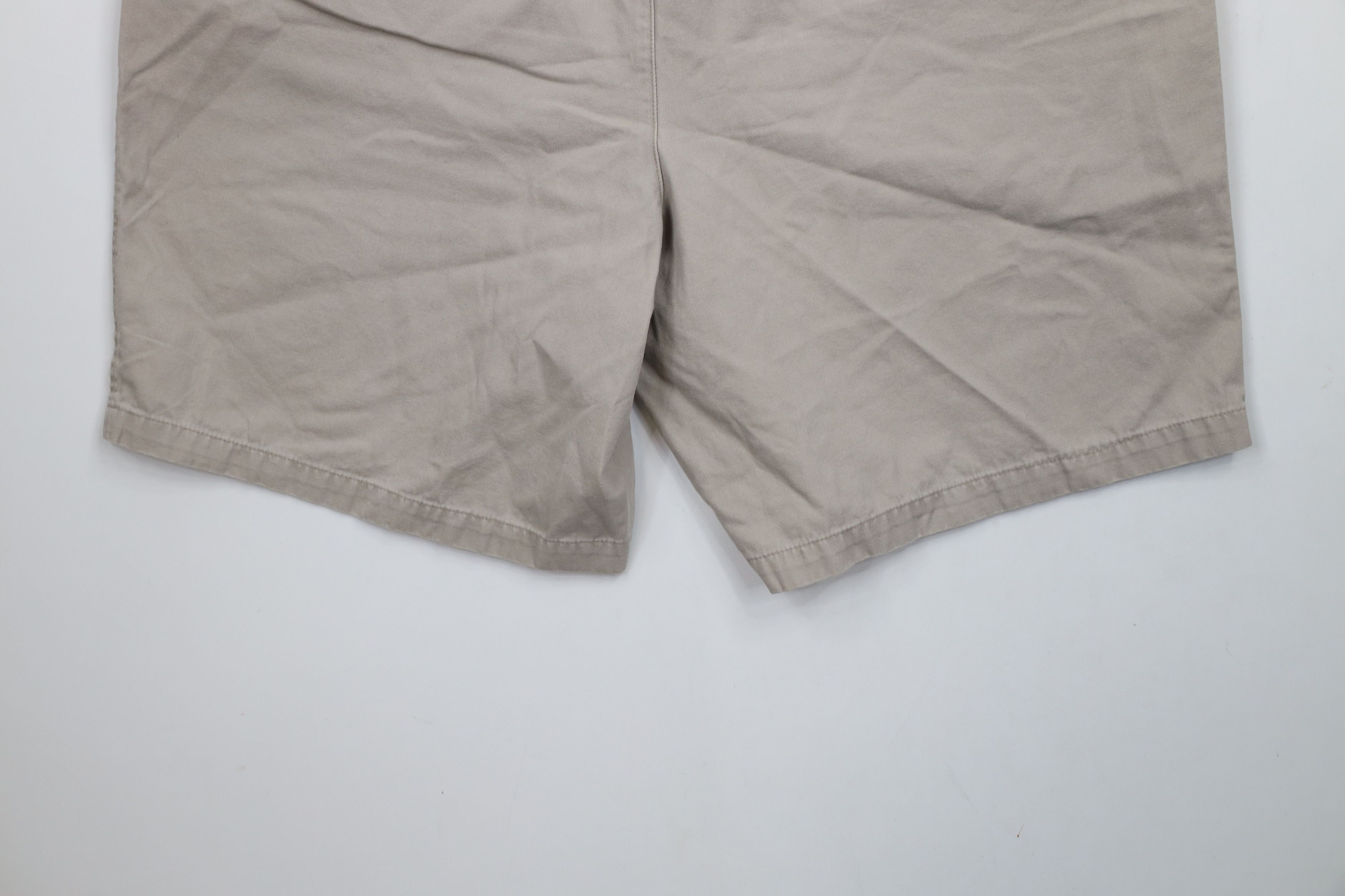 Nike × Vintage Vintage 90s Y2K Nike Golf Scott Mini Swoosh Canvas Shorts Size US 38 / EU 54 - 12 Thumbnail
