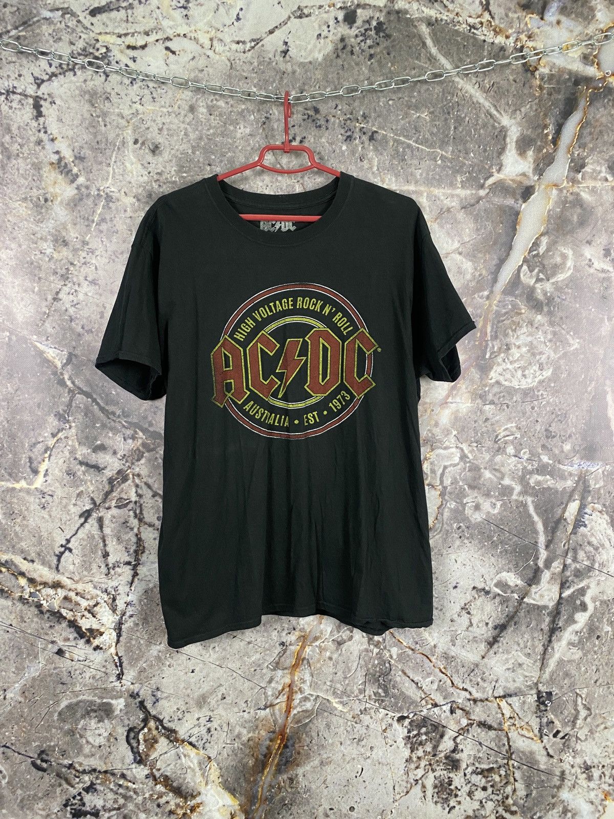 Vintage Men’s AC/DC T-Shirt Vintage Rock Black Size XL Size US XL / EU 56 / 4 - 1 Thumbnail