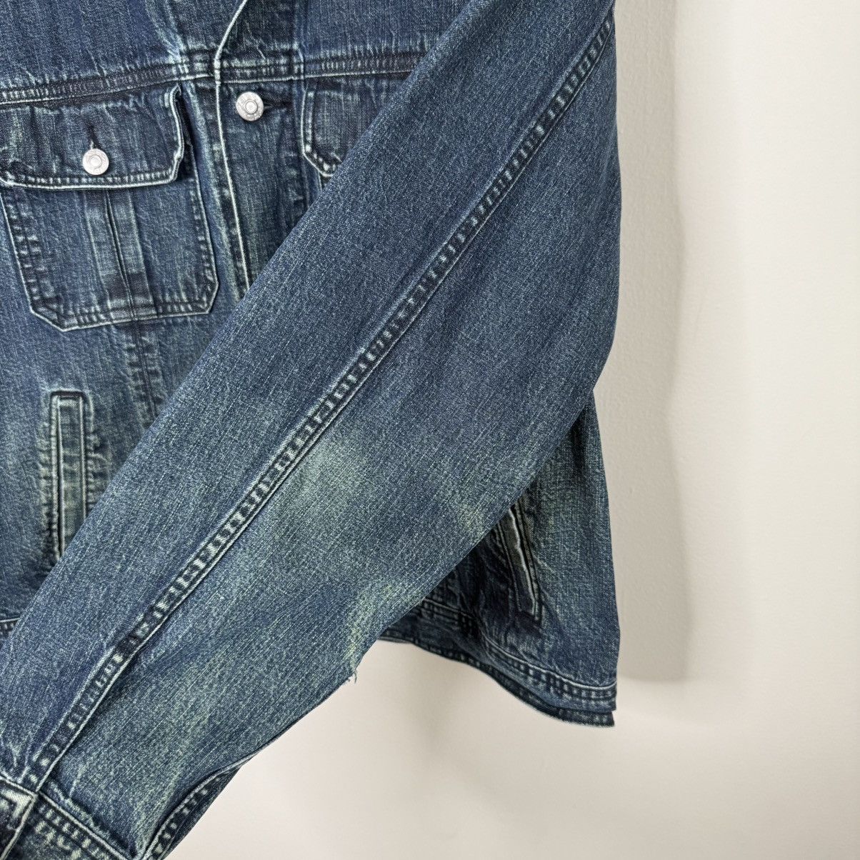 Gap Vintage 00’s GAP Unisex Denim Trucker Jacket Size L-M Size US M / EU 48-50 / 2 - 7 Thumbnail