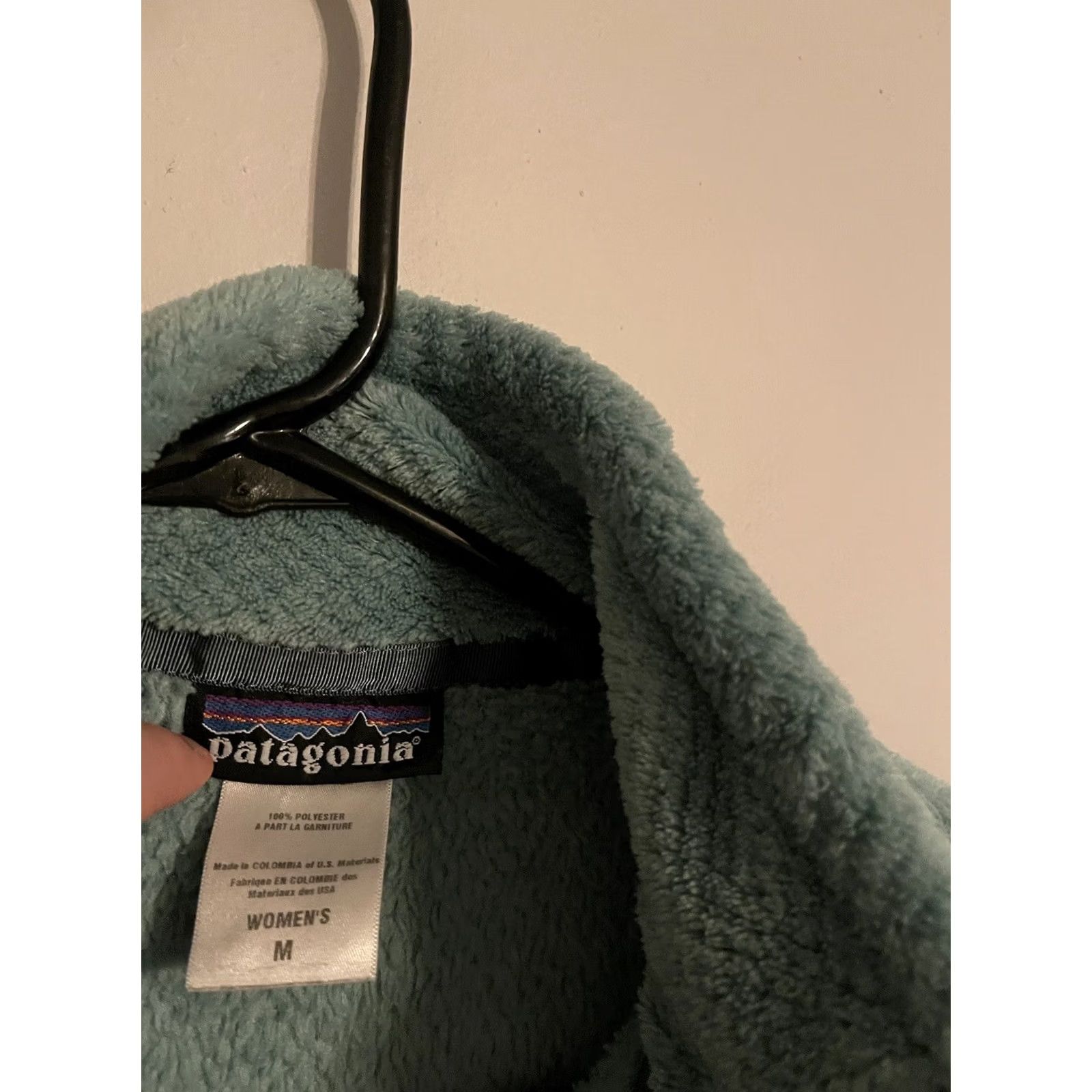 Patagonia Patagonia Fleece Jacket Aqua Womens M Re-Tool Snap-T 25441 Teddy Pullover Size M / US 6-8 / IT 42-44 - 3 Thumbnail