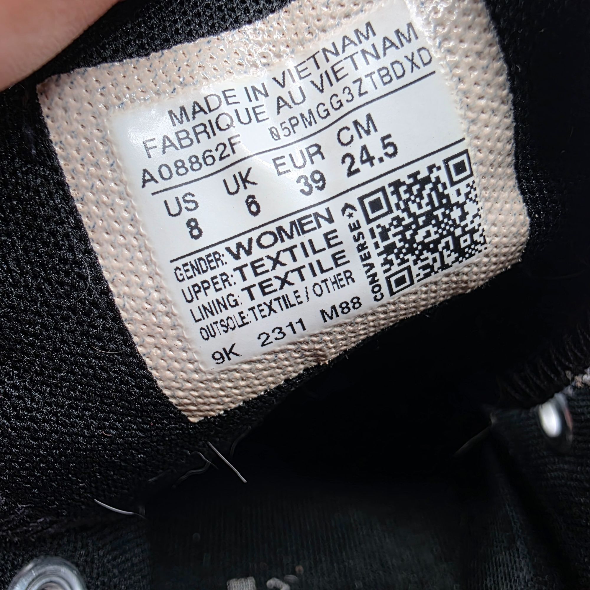 Converse Converse Chuck Taylor AS Cherries Platform Womens Size 8 Bla Size US 8 / IT 38 - 6 Thumbnail