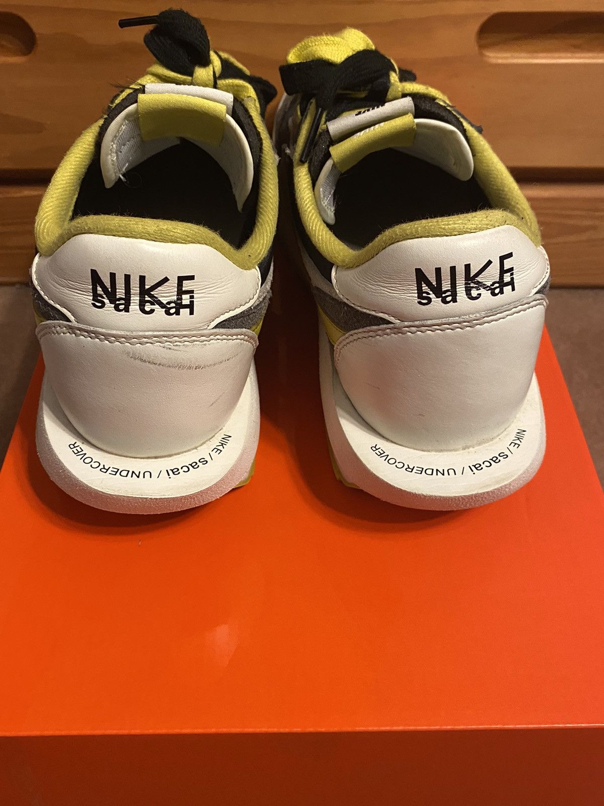Nike × Sacai × Undercover Nike Sacai Undercover LDWaffle Bright Citron Size 11.5 Size US 11.5 / EU 44-45 - 5 Thumbnail