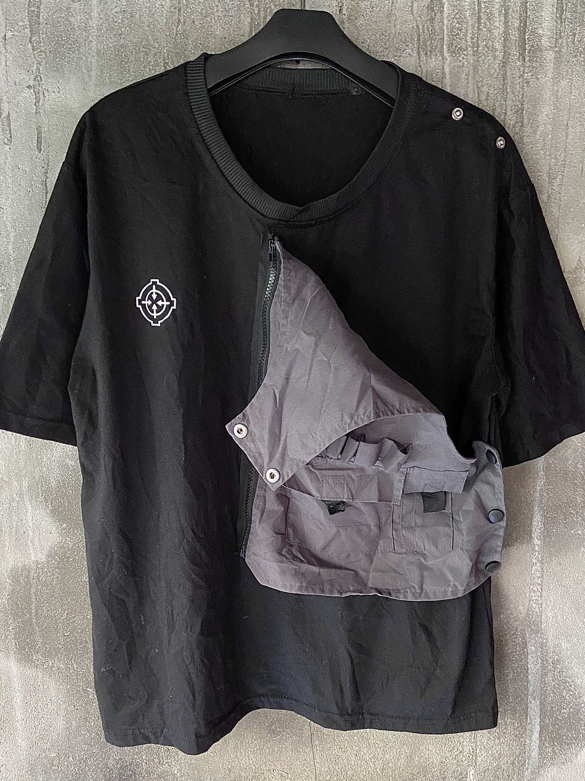Beauty Beast × Hysteric Glamour × Japanese Brand UKNOWN BRAND DOUBLE LAYER VEST TEE SHIRT Size US M / EU 48-50 / 2 - 2 Thumbnail