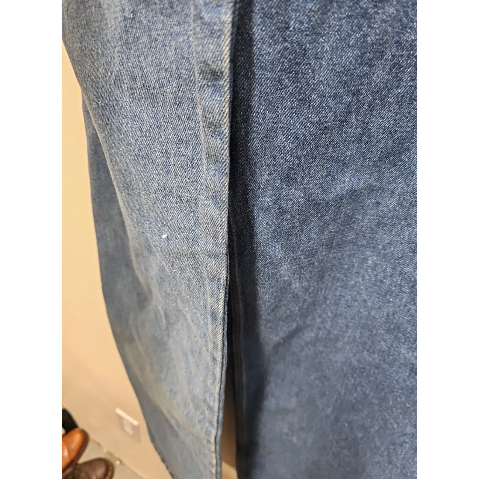 Ikea VINTAGE Ikea Jeans Mens 42x36 Denim 90s Work Straight Size US 42 / EU 58 - 5 Thumbnail
