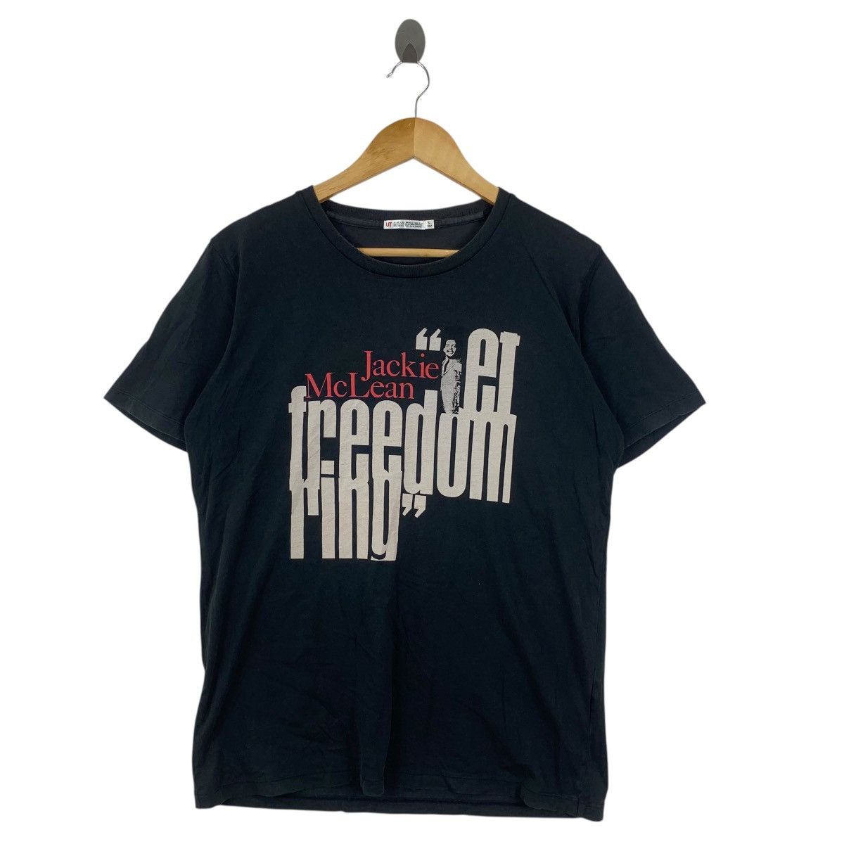 Uniqlo UNIQLO x JACKIE MCLEAN Jazz Saxophonist Blues Tee Shirt Top Size US L / EU 52-54 / 3 - 4 Thumbnail