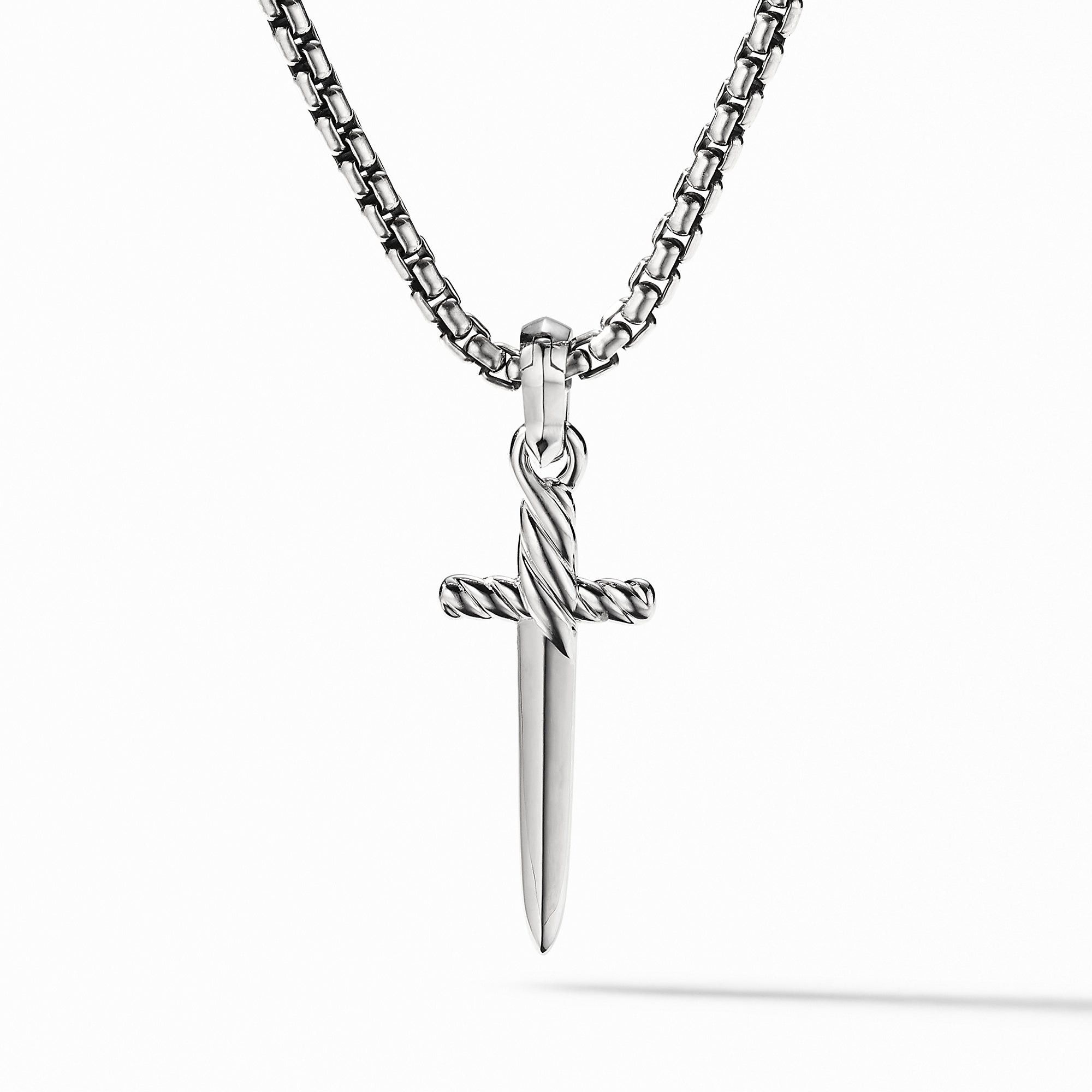 David Yurman o1w1db10525 D16670D Amulet in 18K White Gold with Diamond Size ONE SIZE - 2 Thumbnail
