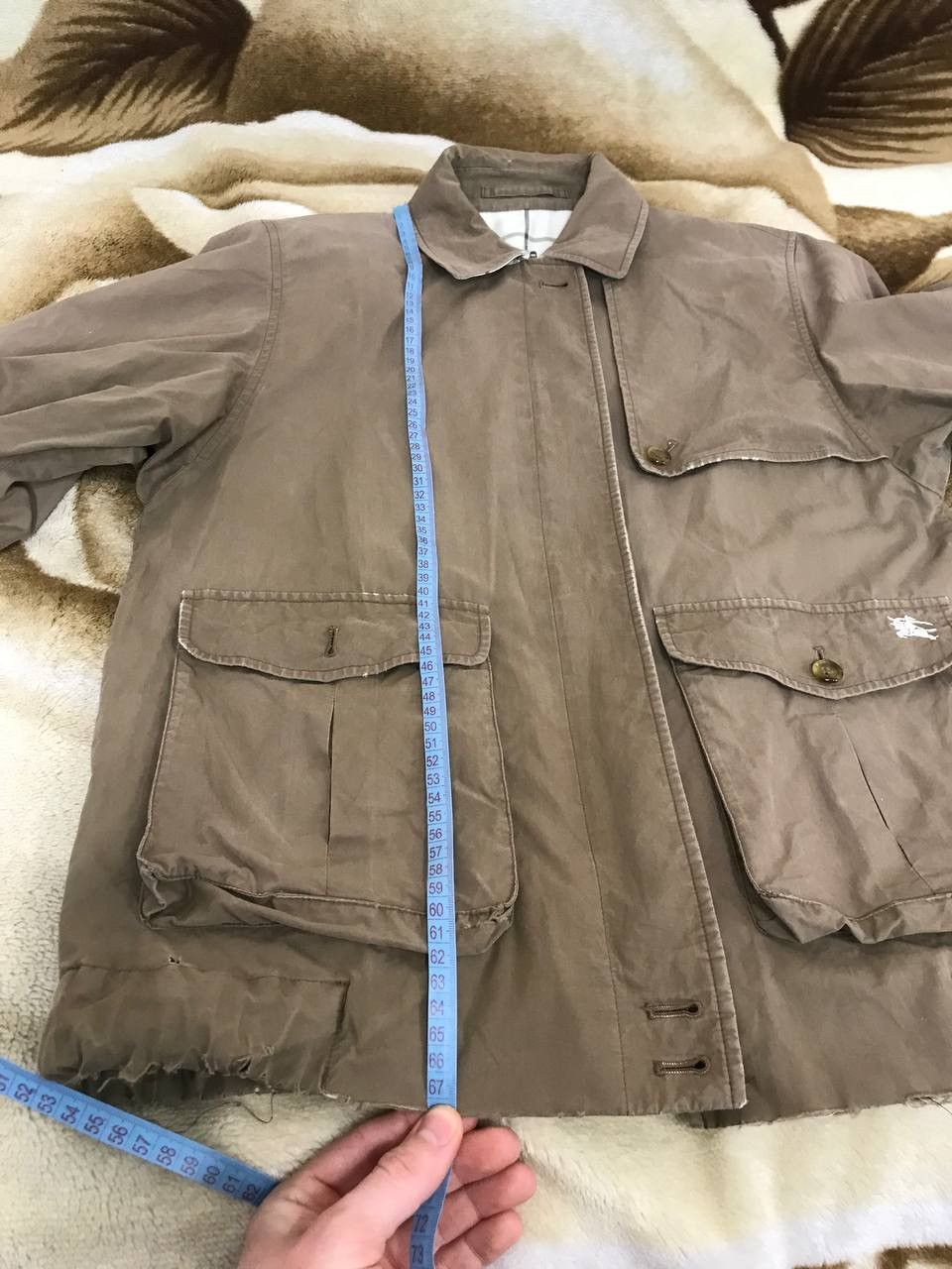 Burberry × Vintage 00s BURBERRYS Distressed Vintage Jacket Y2K Nova Check Size US S / EU 44-46 / 1 - 14 Thumbnail