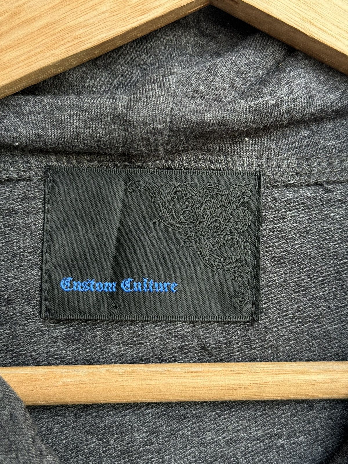 Japanese Brand Custom Culture Skulls Punk Poem Zipped Sweater Hoodie Size US M / EU 48-50 / 2 - 7 Thumbnail