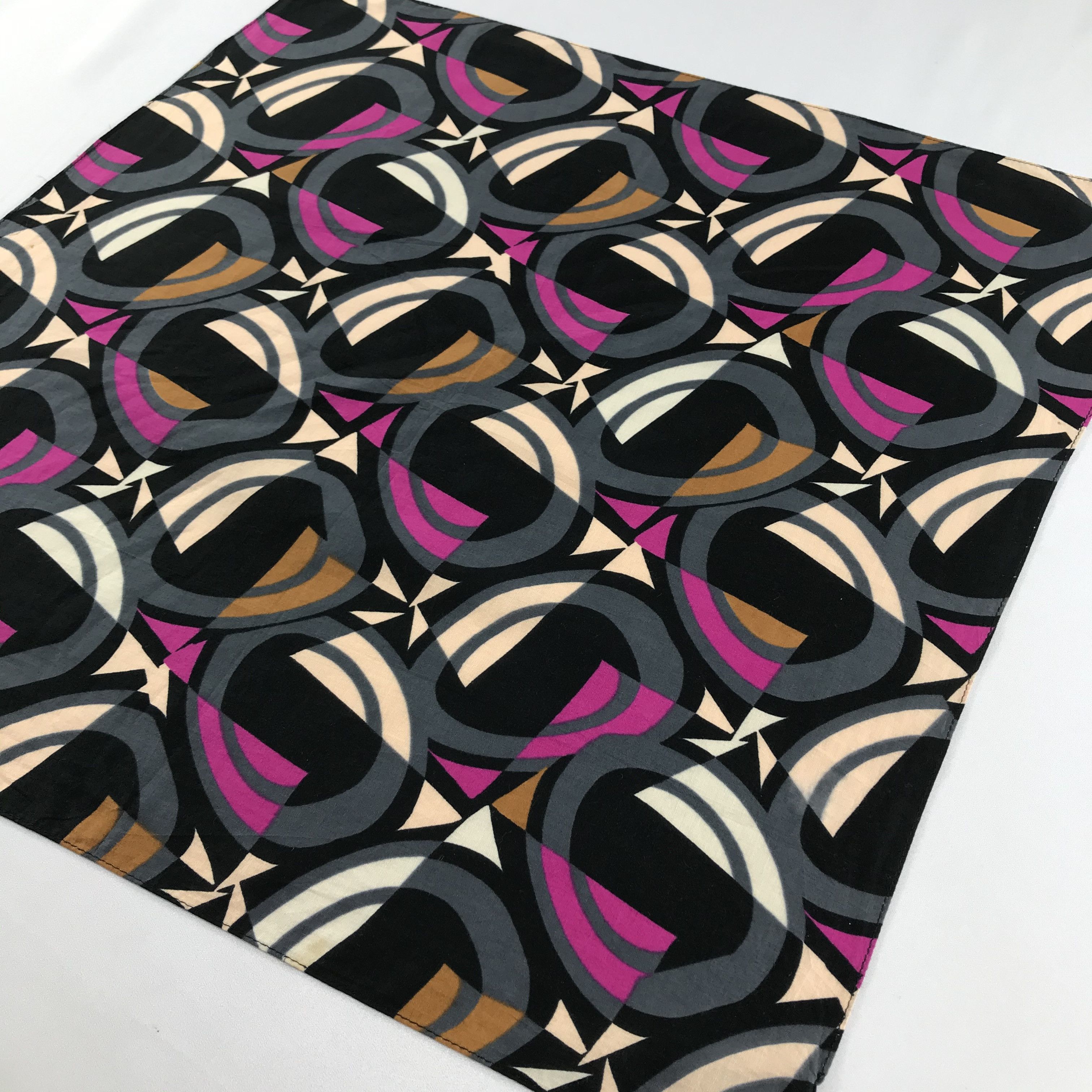Diane von Furstenberg Diane Von Furstenberg Abstract Handkerchief Bandana H650 Size ONE SIZE - 5 Thumbnail