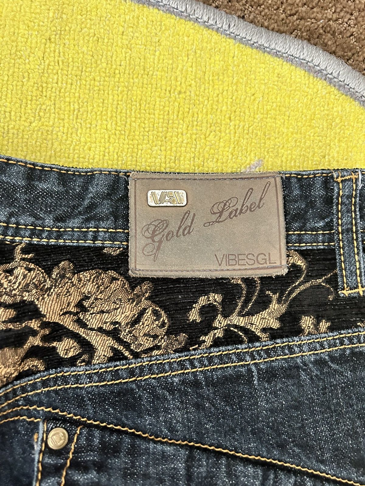 Ecko Unltd. × Southpole y2k gold label jeans Size US 34 / EU 50 - 6 Thumbnail