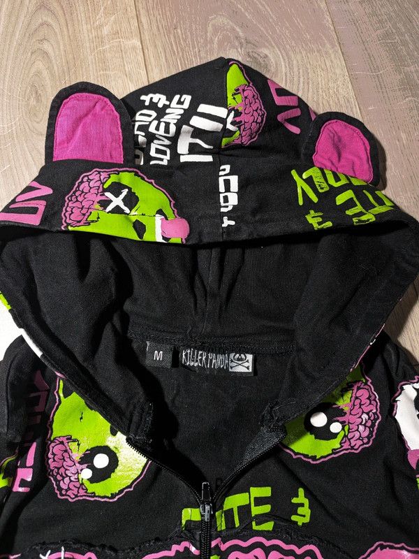 Other killer panda zombie hoodie Size US M / EU 48-50 / 2 - 9 Thumbnail