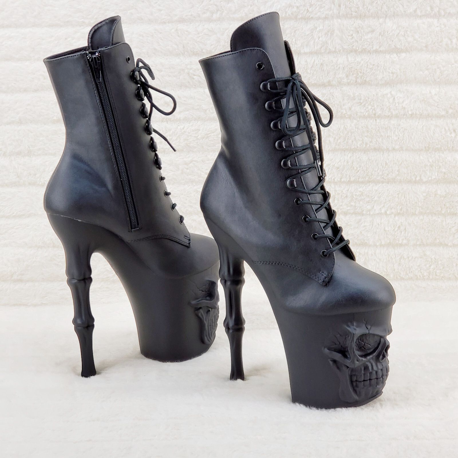 Rapture Black Matte Skull & Bones 8