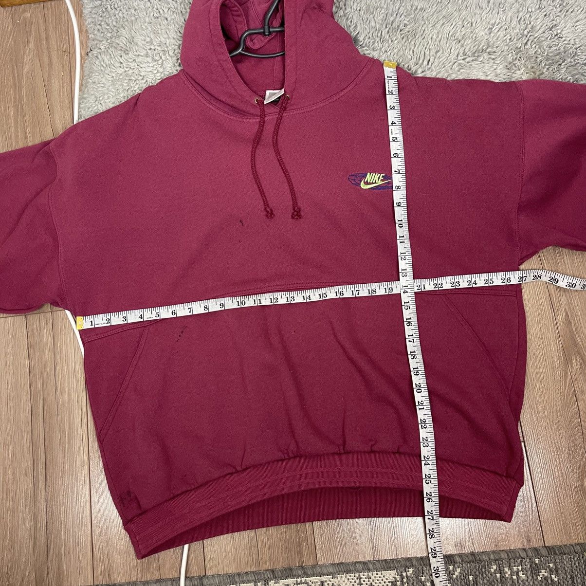 Nike Vintage Nike hoodie Nike Athletic 90s boxyfit big logo Size US XL / EU 56 / 4 - 10 Thumbnail