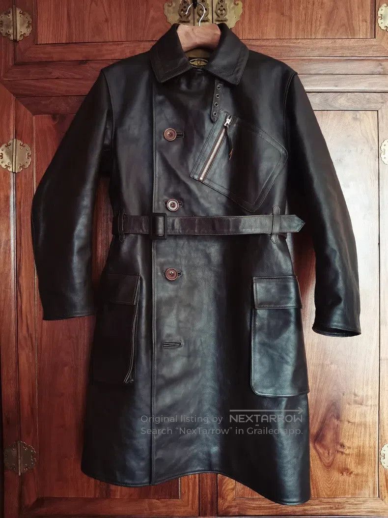 The Real McCoy's The Real McCoys World War I horseskin flying coat Size US XXL / EU 58 / 5 - 5 Thumbnail