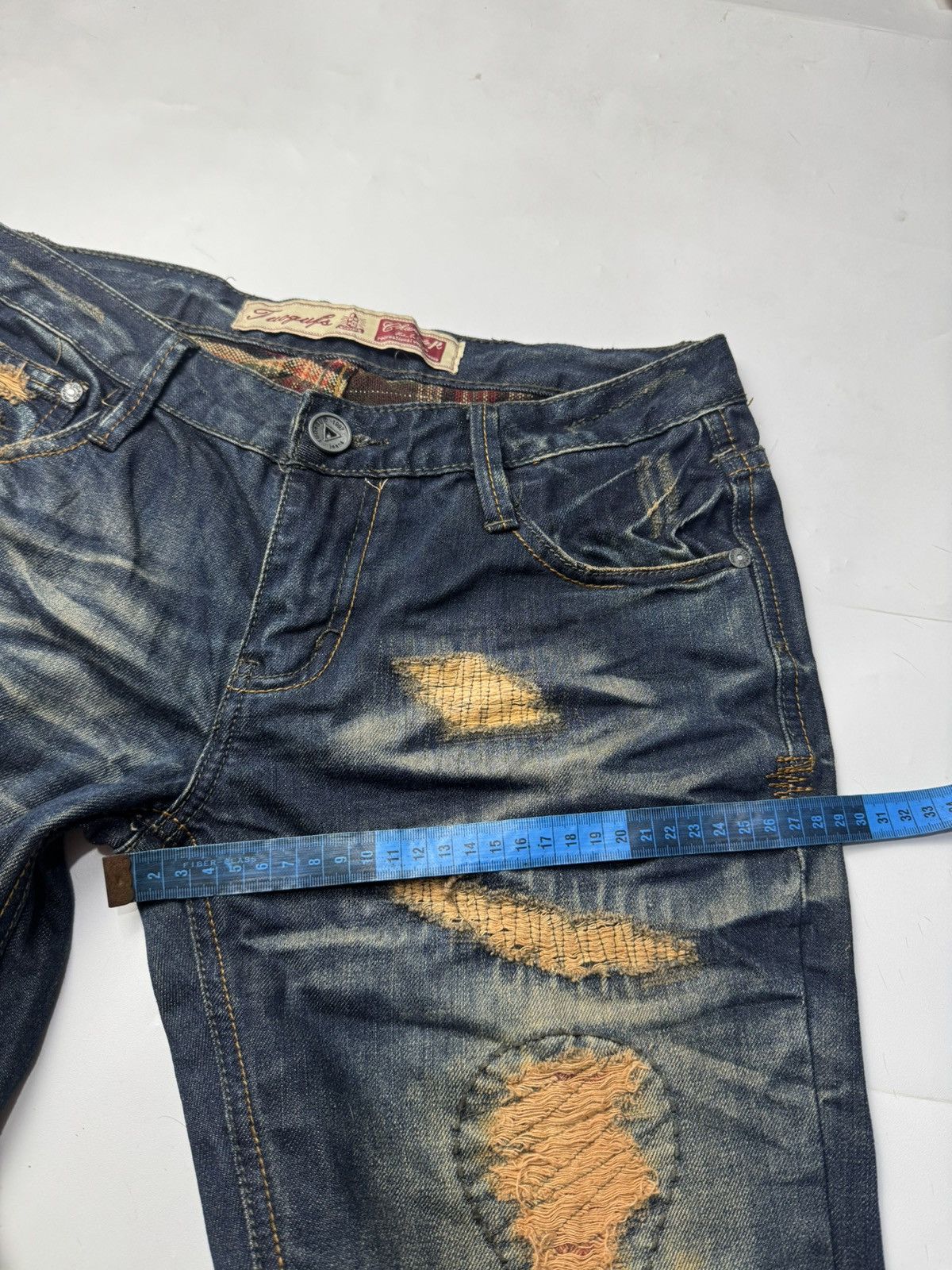 PPFM Japanese TuoGu Denim Distressed Styled Size US 29 - 10 Thumbnail