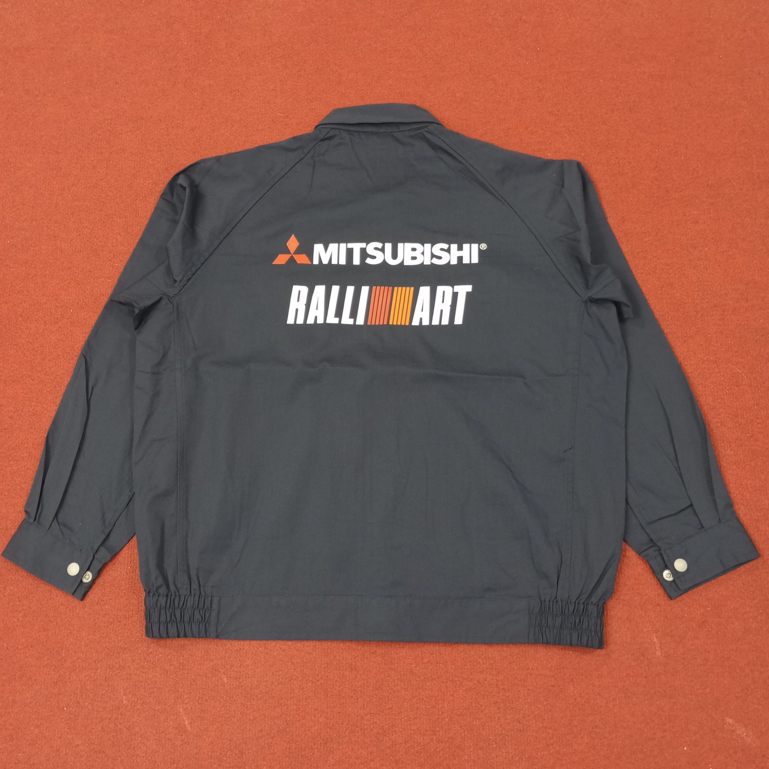 Vintage Mitsubishi Ralli Art Motorsports Custom Jacket c243n16 Size US XL / EU 56 / 4 - 1 Thumbnail