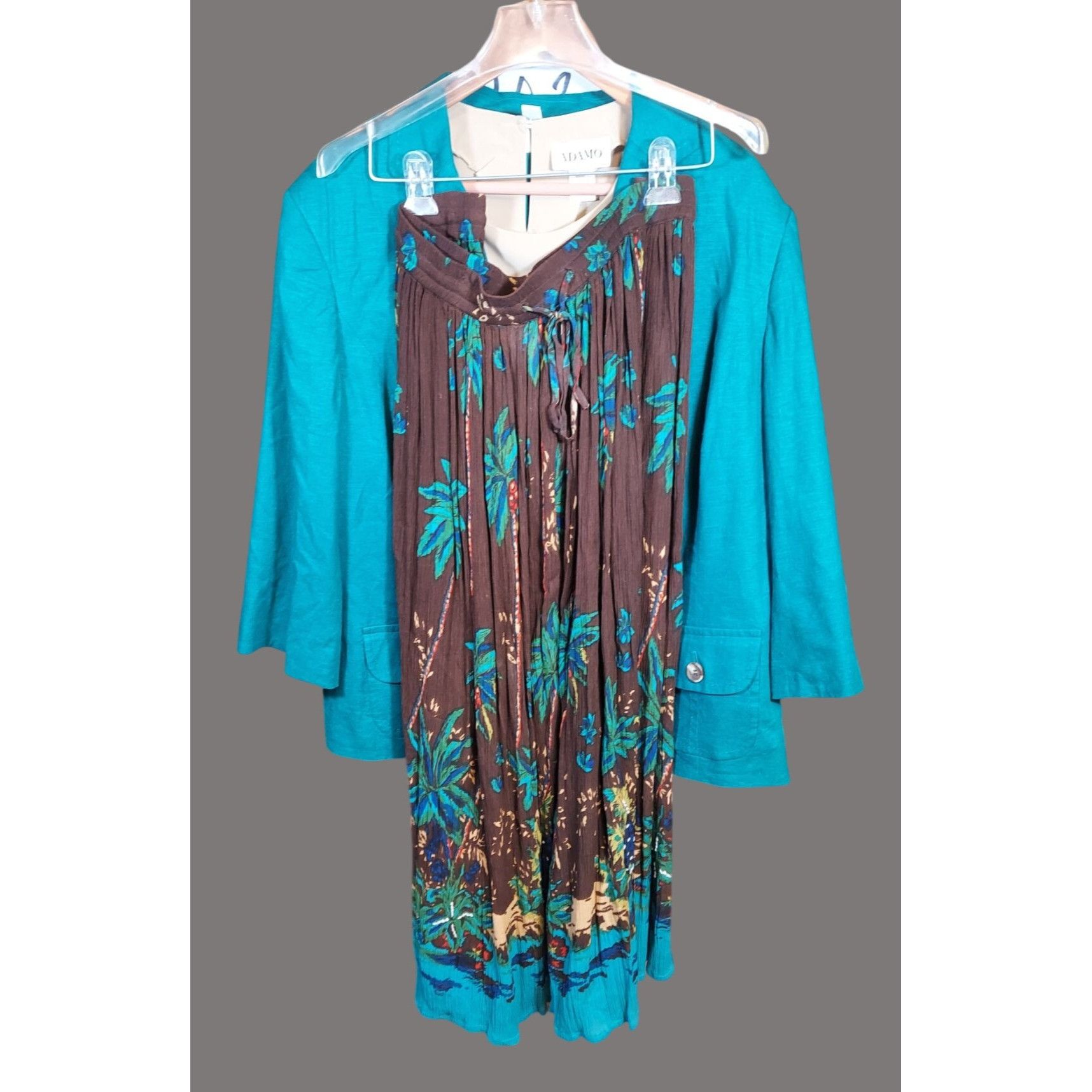 Other Lot of Plus Size Womens Apparel - Blazer Set and Skirt 3X Q0 Size 3XL / US 20-22 - 2 Thumbnail