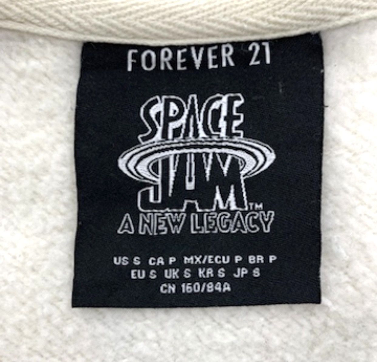 Vtg Space Jam X Forever21 A new Legacy Tune Squad Sweatshirt