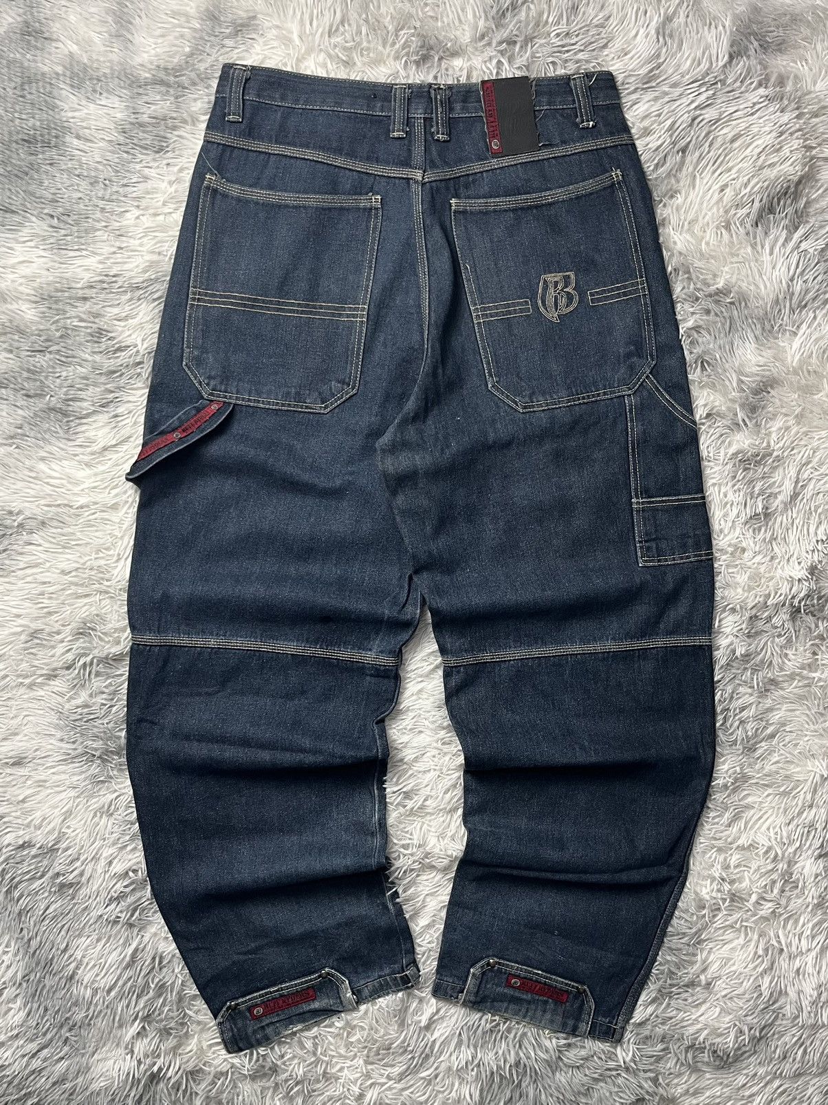 Ruff Ryders Vintage Ruffryder Baggy Carpenter Jeans Size US 36 / EU 52 - 6 Thumbnail