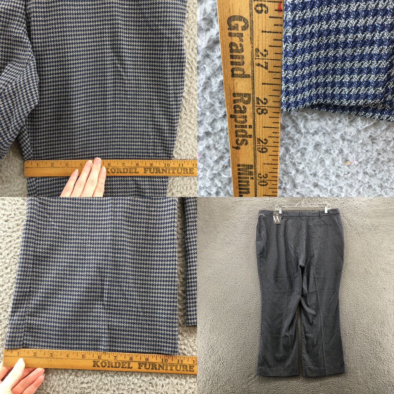 Worthington Worthington Cropped Flare Dress Pants Womens 18W Multicolor NEW Shirt? Size 40" / US 18 - 8 Thumbnail