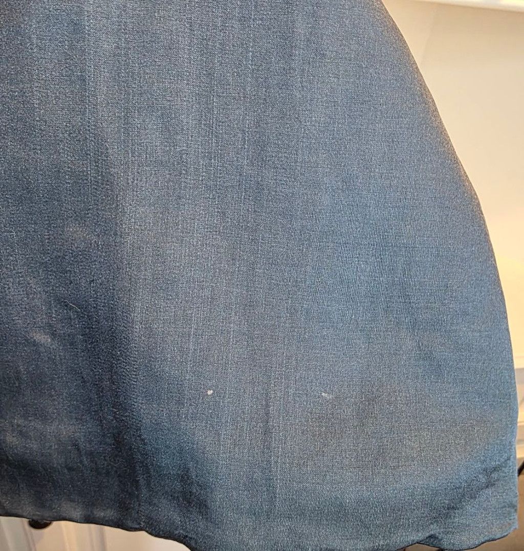 Tibi Tibi Embroidered Shift Dress Navy Sleeveless Boho Resort Sum Size S / US 4 / IT 40 - 7 Thumbnail