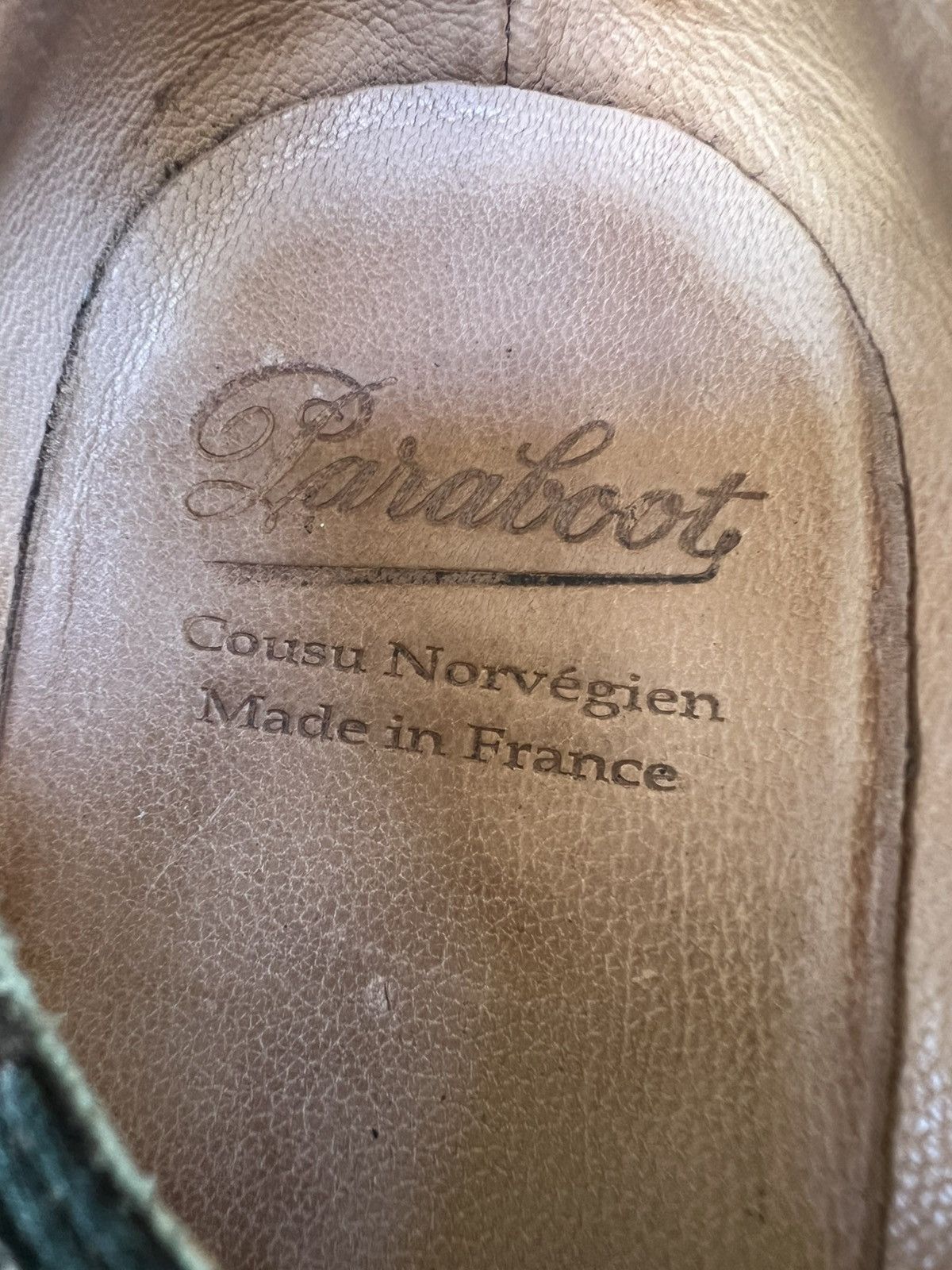 Paraboot Paraboot Men’s Brown Suede Wingtip Oxfords Brogue Size US 8.5 / EU 41-42 - 18 Thumbnail