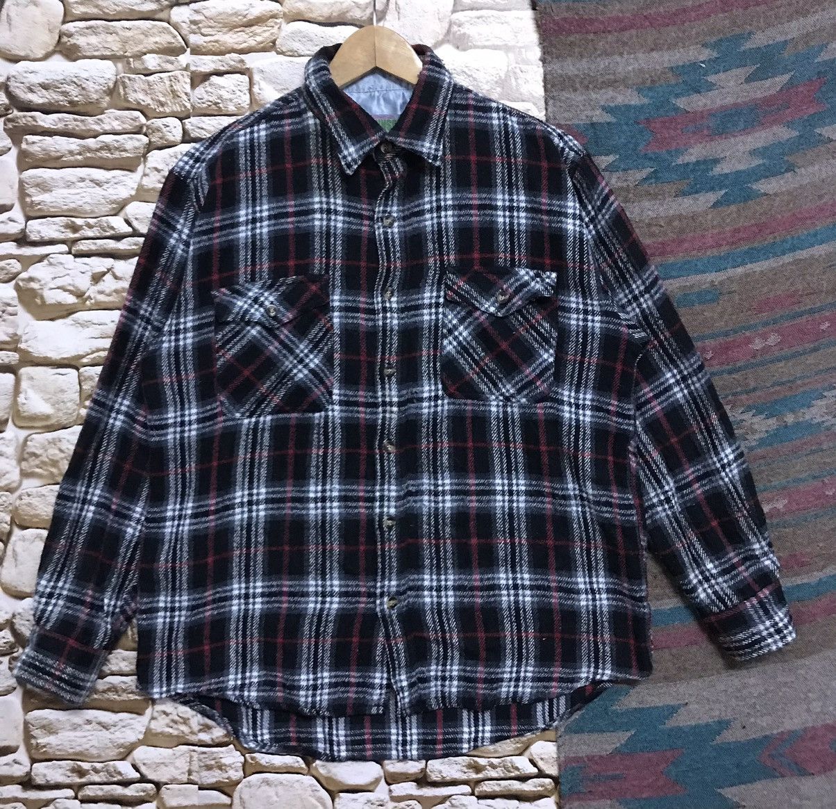 Flannel Robinson Flannel Casual Shirt Size US L / EU 52-54 / 3 - 1 Thumbnail