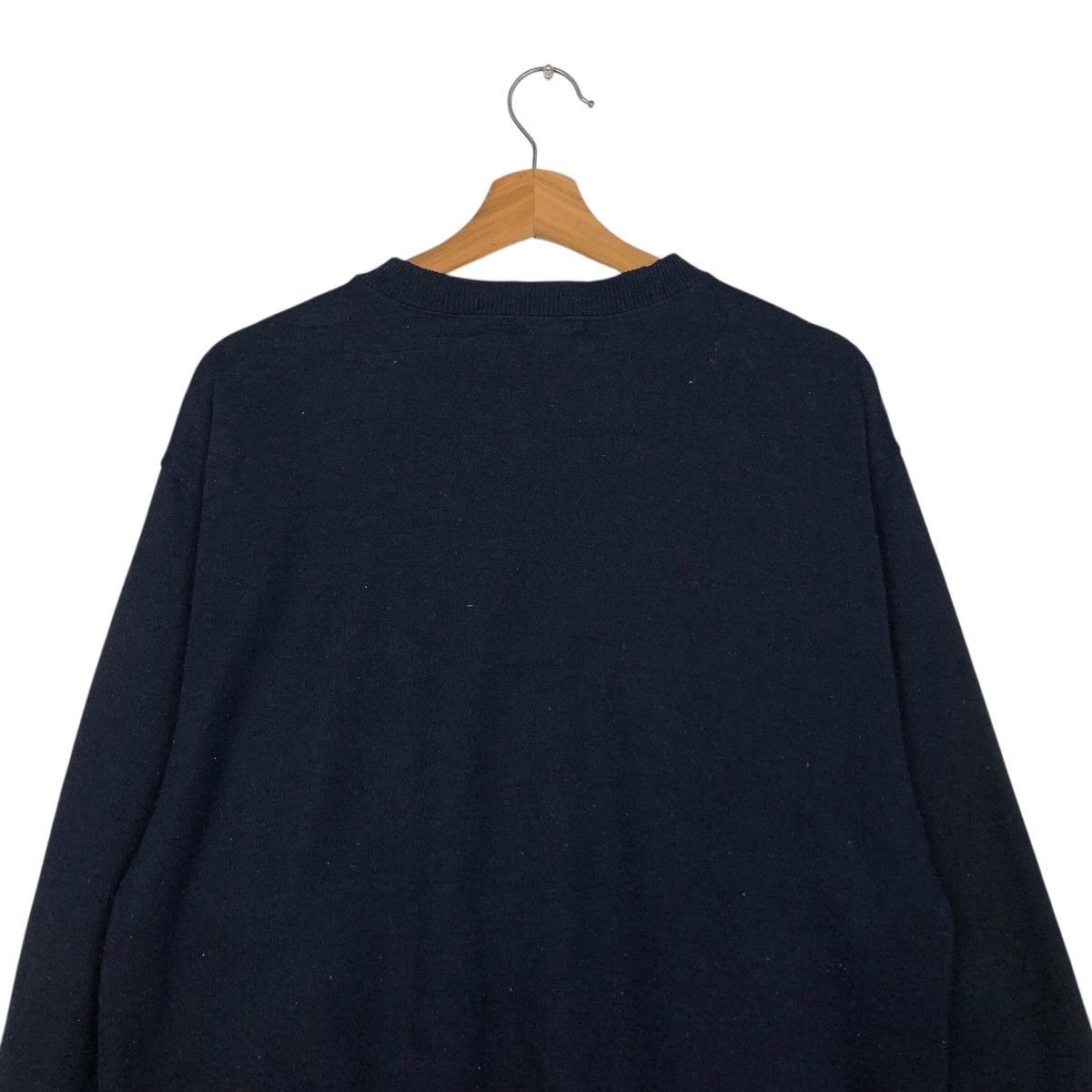 Japanese Brand Vintage Synthetic Logo Sweatshirt Black Long Sleeve Crewneck Size US M / EU 48-50 / 2 - 10 Thumbnail
