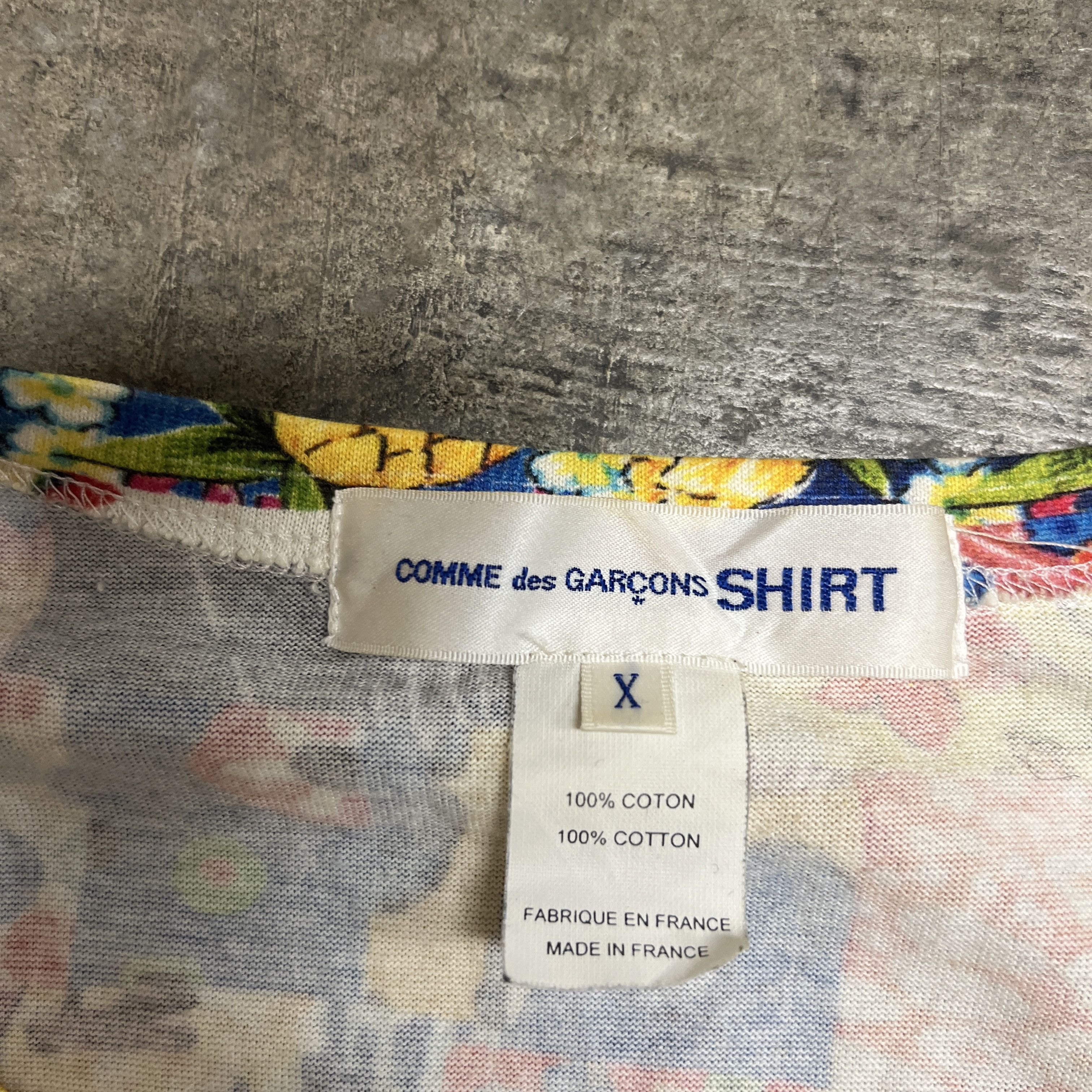 Comme des Garcons × Comme des Garcons SHIRT Comme des Garçons Shirt Patchwork Longsleeve Size US M / EU 48-50 / 2 - 7 Thumbnail