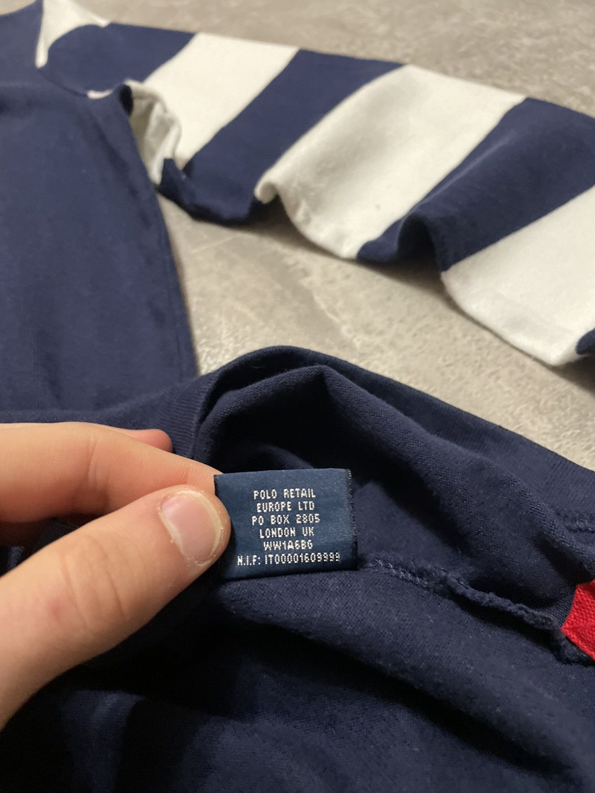 Polo Ralph Lauren × Ralph Lauren × Vintage Vintage Ralph Lauren Striped Polo Long Sleeve Shirt Women’s Size L / US 10 / IT 46 - 12 Thumbnail