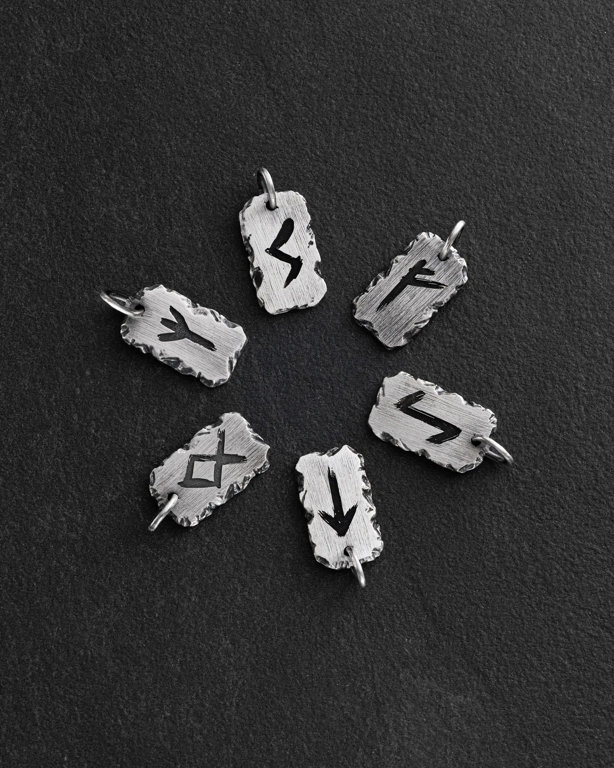 Jewelry × Other Silver pendant RUNE AMULET Size ONE SIZE - 3 Thumbnail