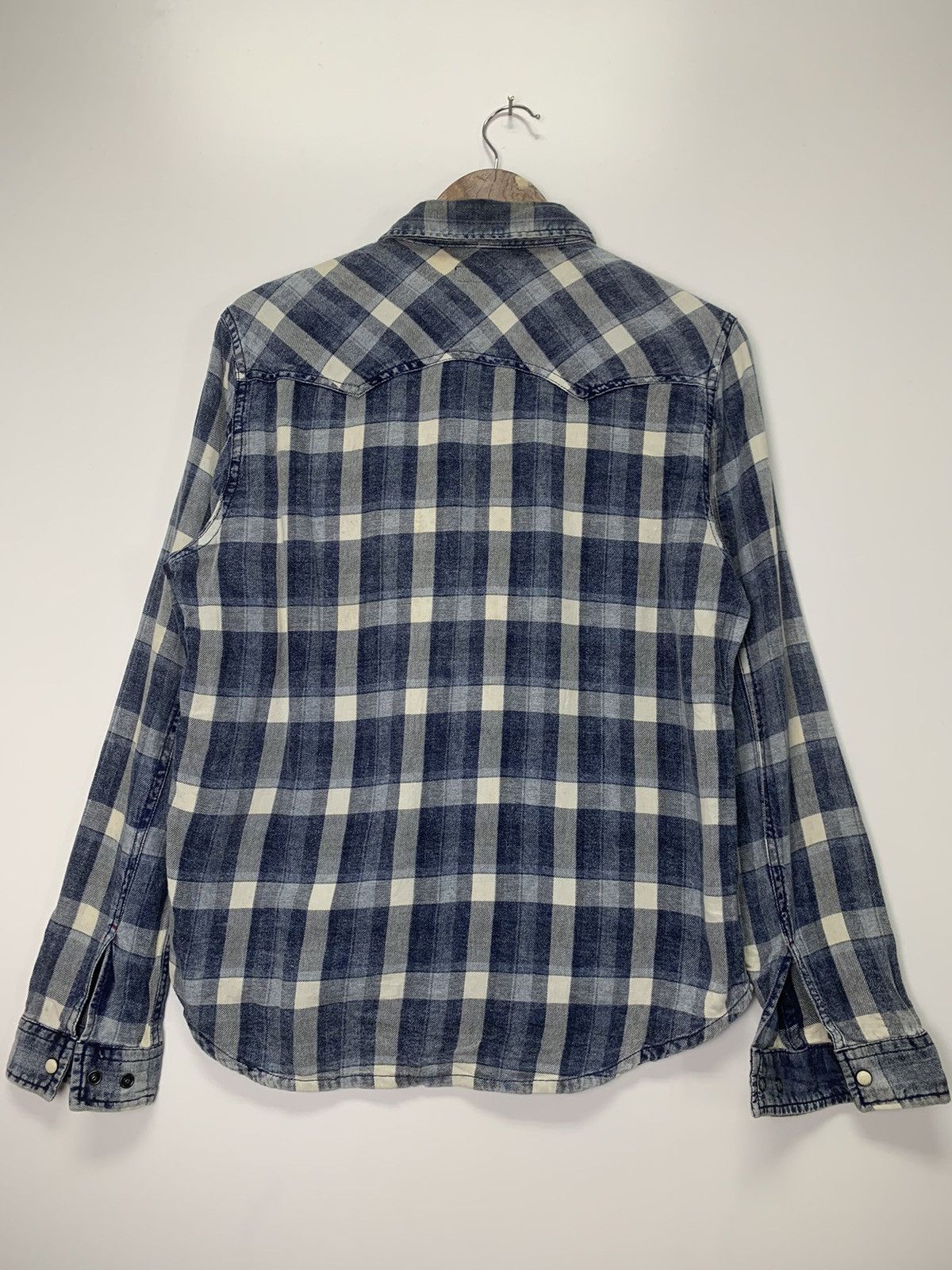 Flannel × Japanese Brand × Vintage Vintage Oilcake Western flannel Size US M / EU 48-50 / 2 - 8 Thumbnail