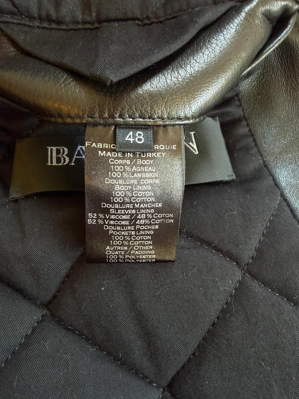 Balmain Balmain leather jacket Size US M / EU 48-50 / 2 - 6 Thumbnail
