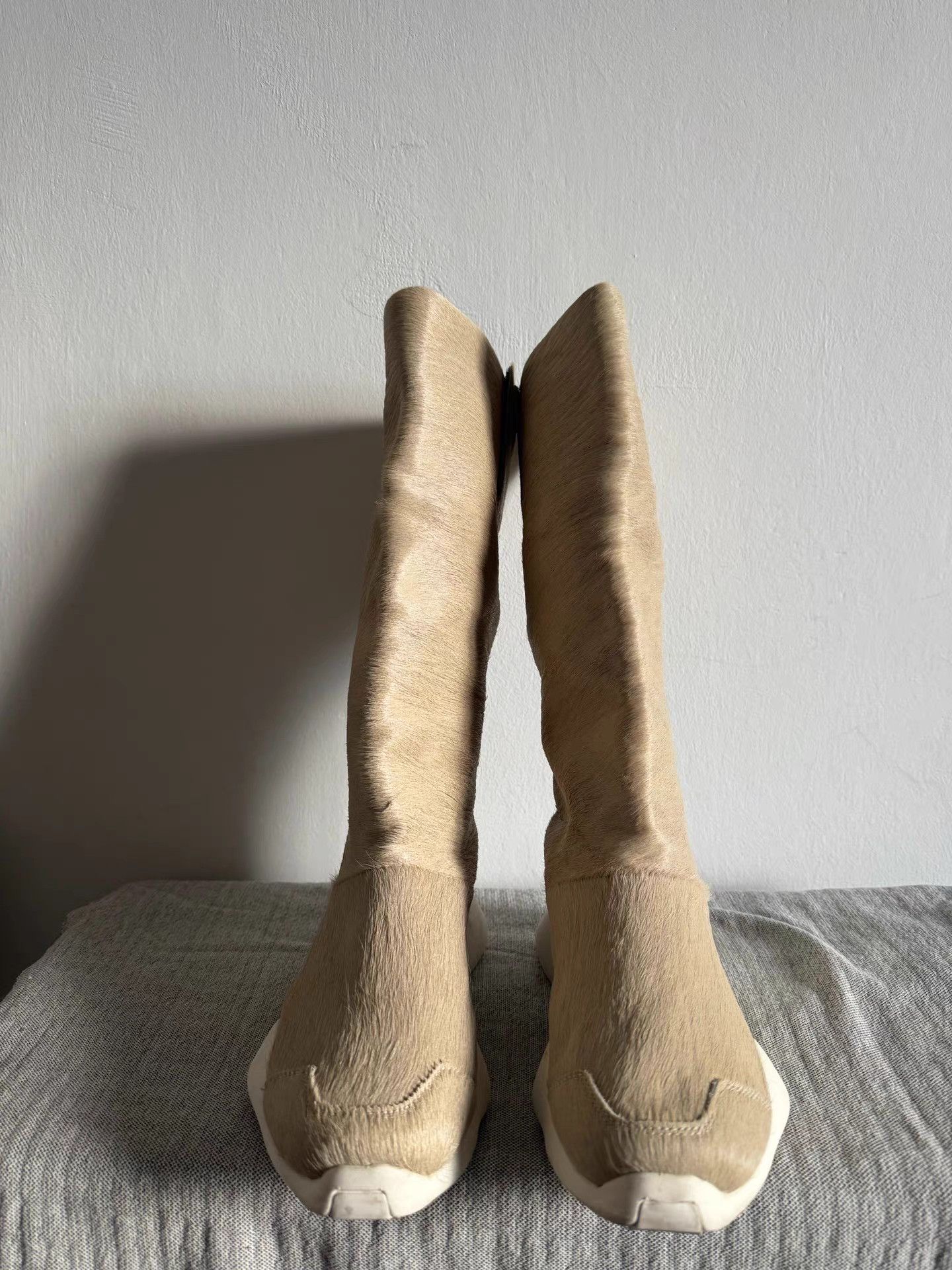 Rick Owens Rick Owens x Adidas 15FW pony hair hoof boots Size US 6.5 / EU 39-40 - 2 Thumbnail