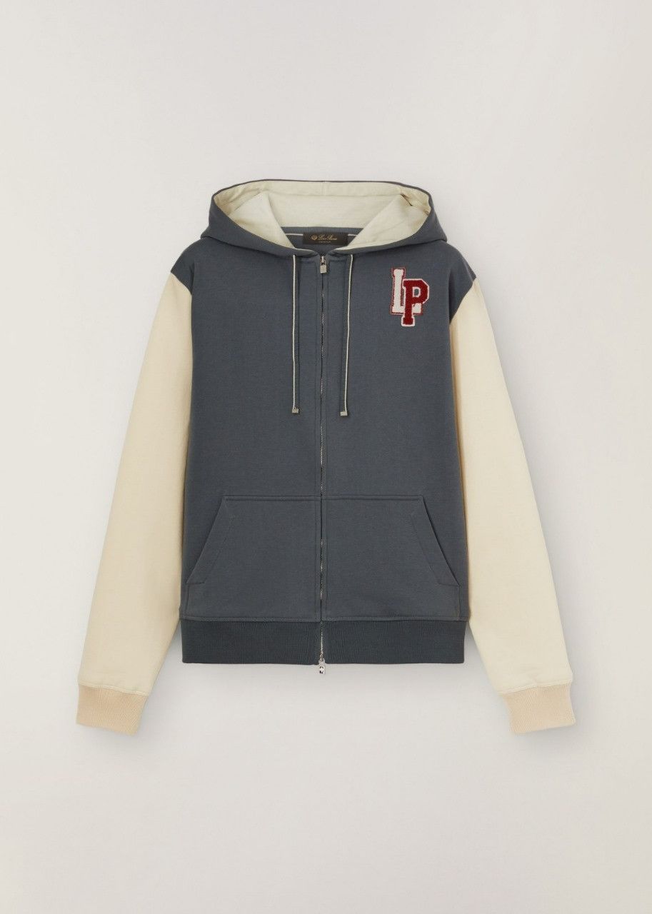 Loro Piana o1srvl11e0524 Jacket in Grey & White Size XL / US 12-14 / IT 48-50 - 1 Thumbnail
